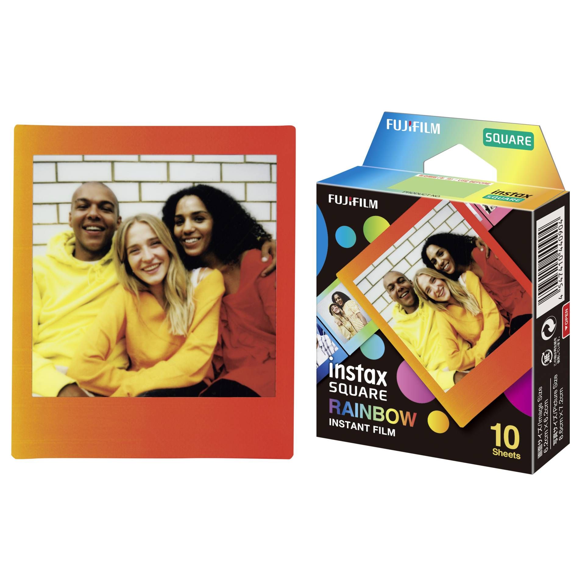 1 Fujifilm instax Square Film Rainbow 2