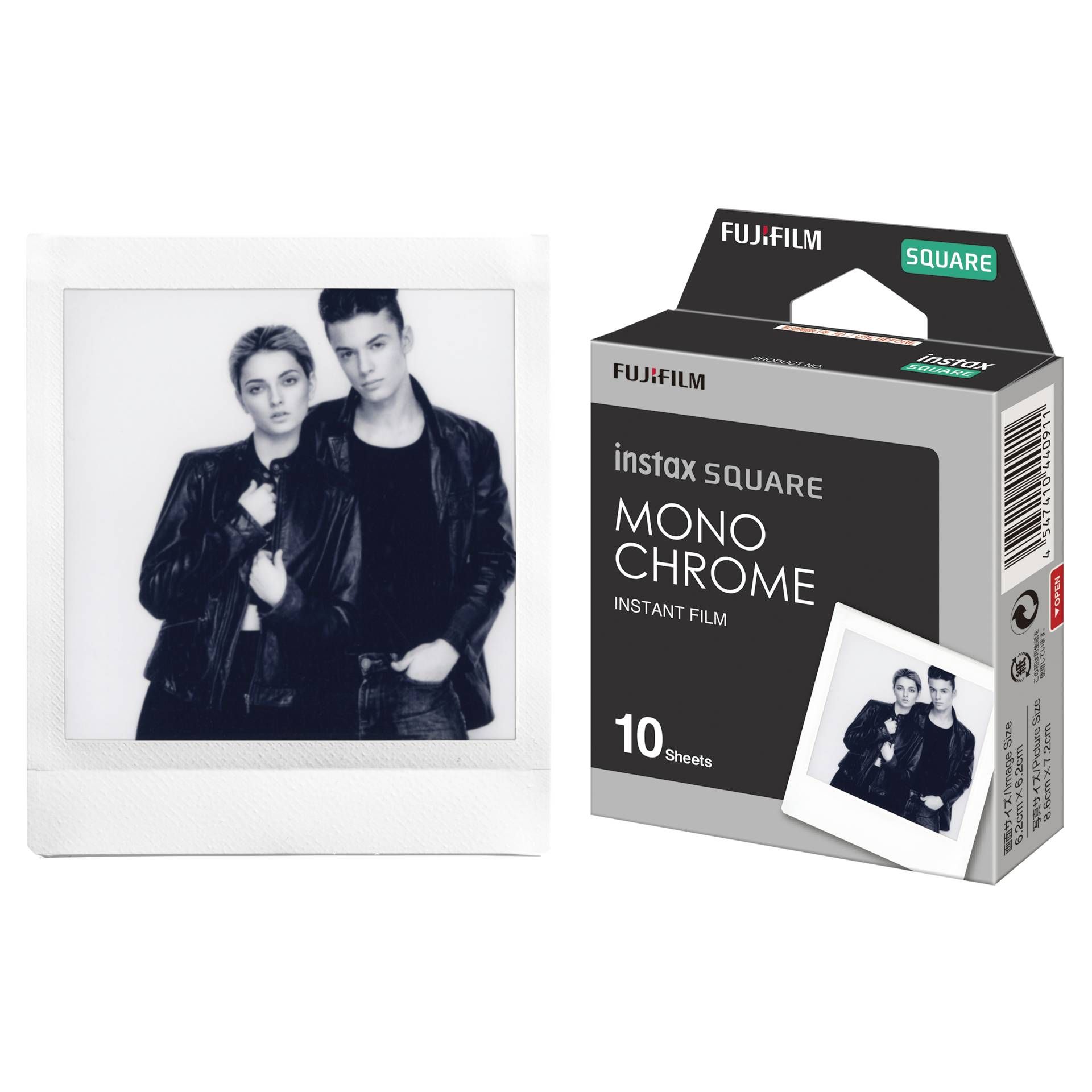 1 Fujifilm instax Square Film monochrome 2