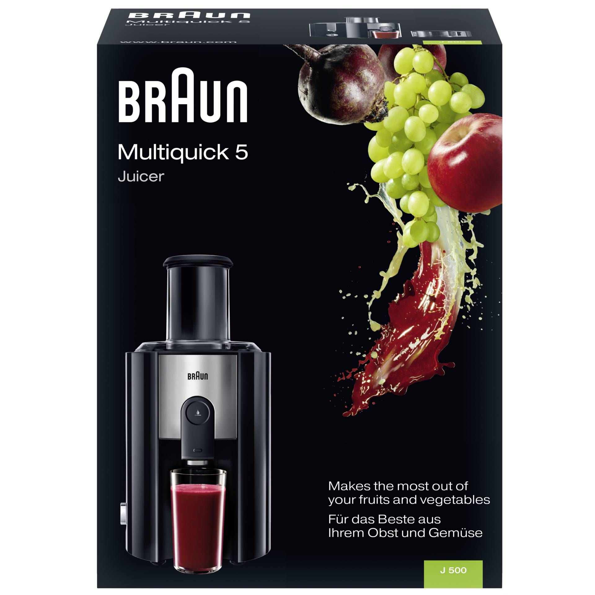 Braun J 500 nero IdentityCollection