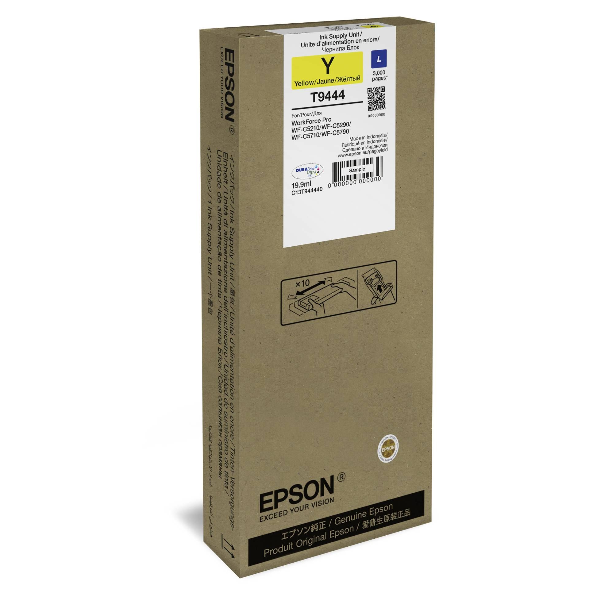 Epson WF-C5xxx Series Ink Cartr. L giallo T 9444