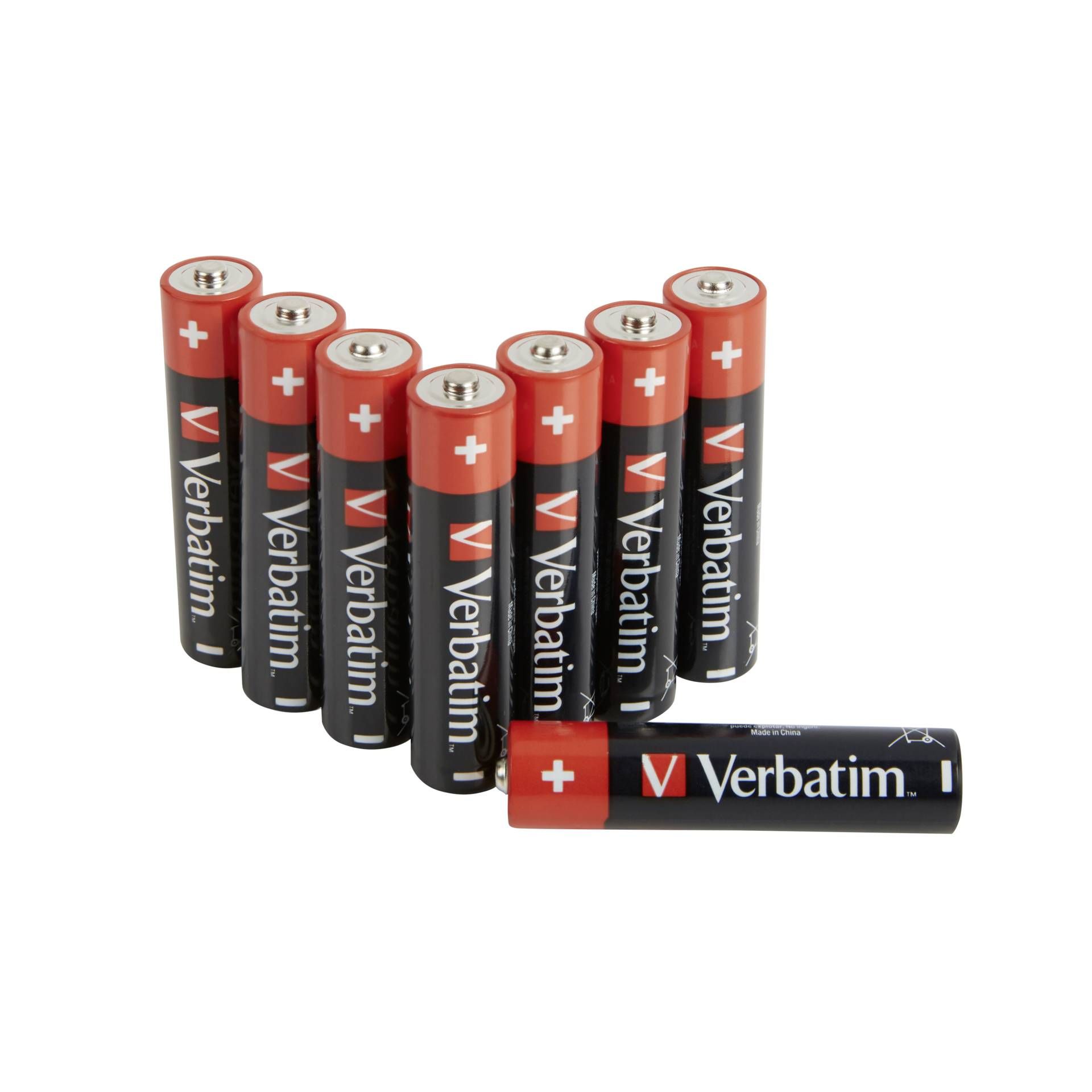 1x8 Verbatim batterie alcaline Micro AAA LR 03            49