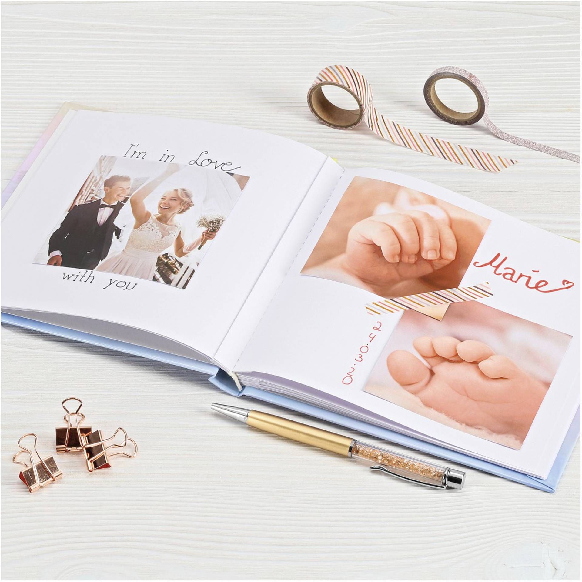 Hama Letterings Enjoy      18x18 30 pagine bianche album 389