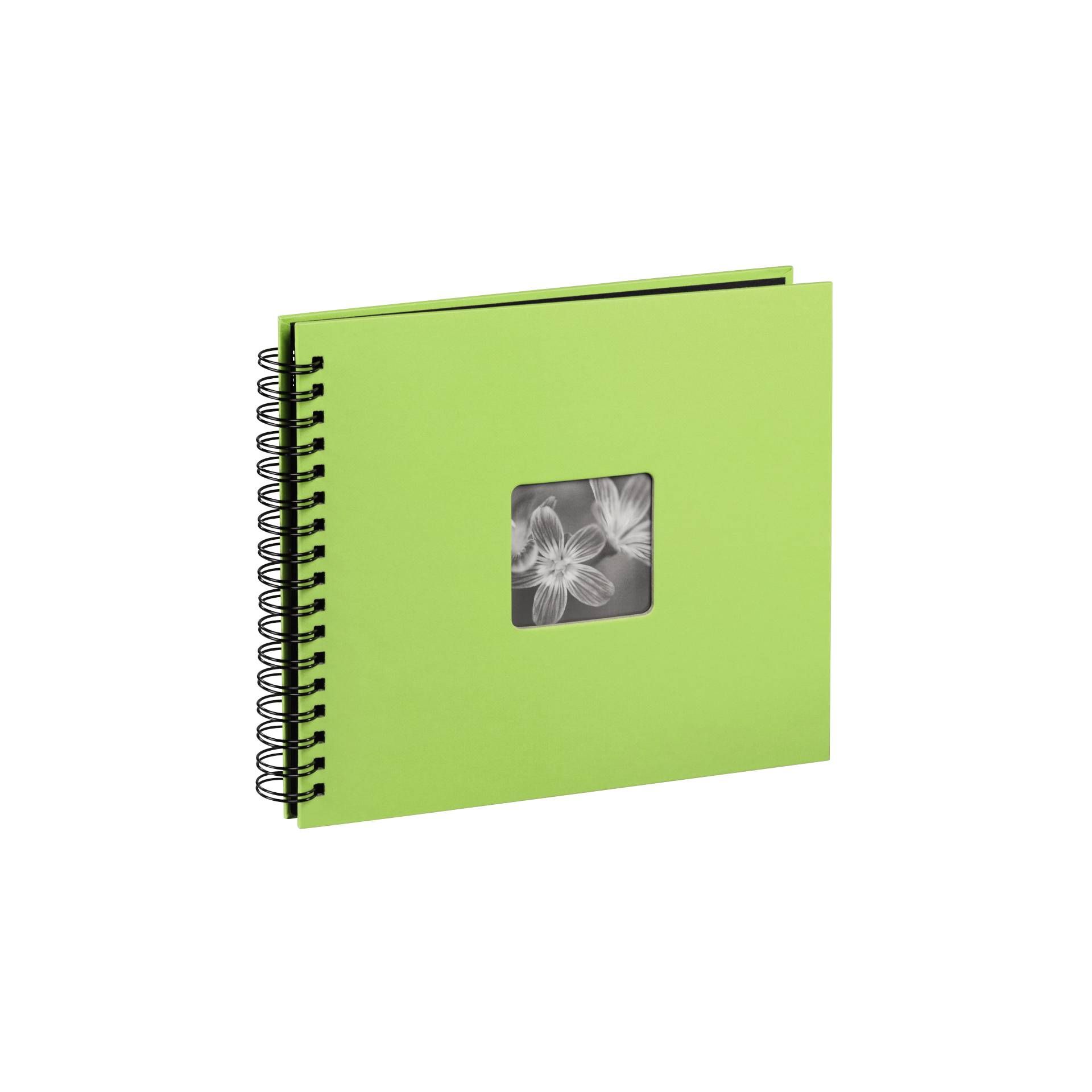 Hama  Fine Art  Album a spirale kiwi 36x32 50 pagine nere 10