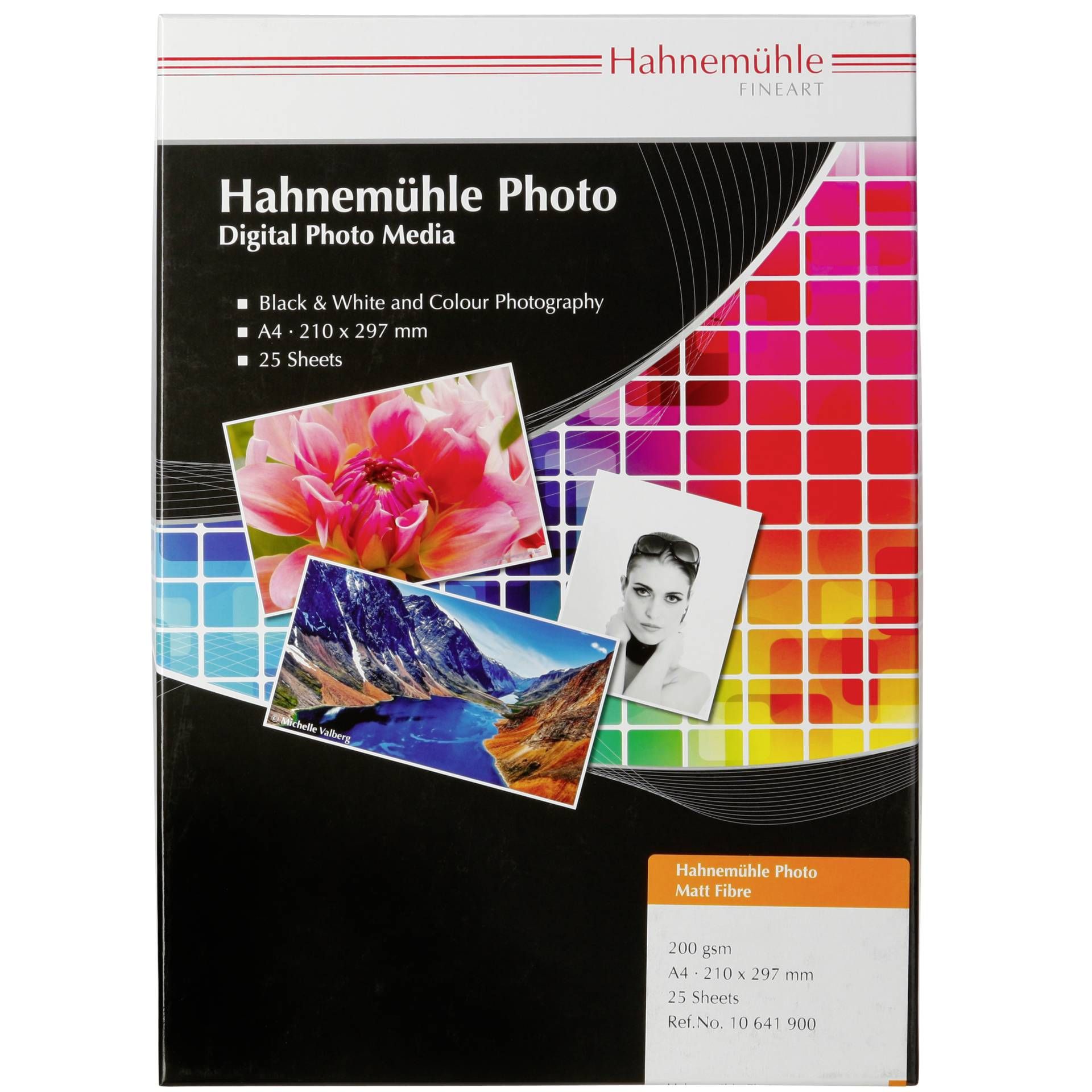 Hahnemühle Photo Matt Fibre  A 4 bianco caldo 200 g 25 fogli