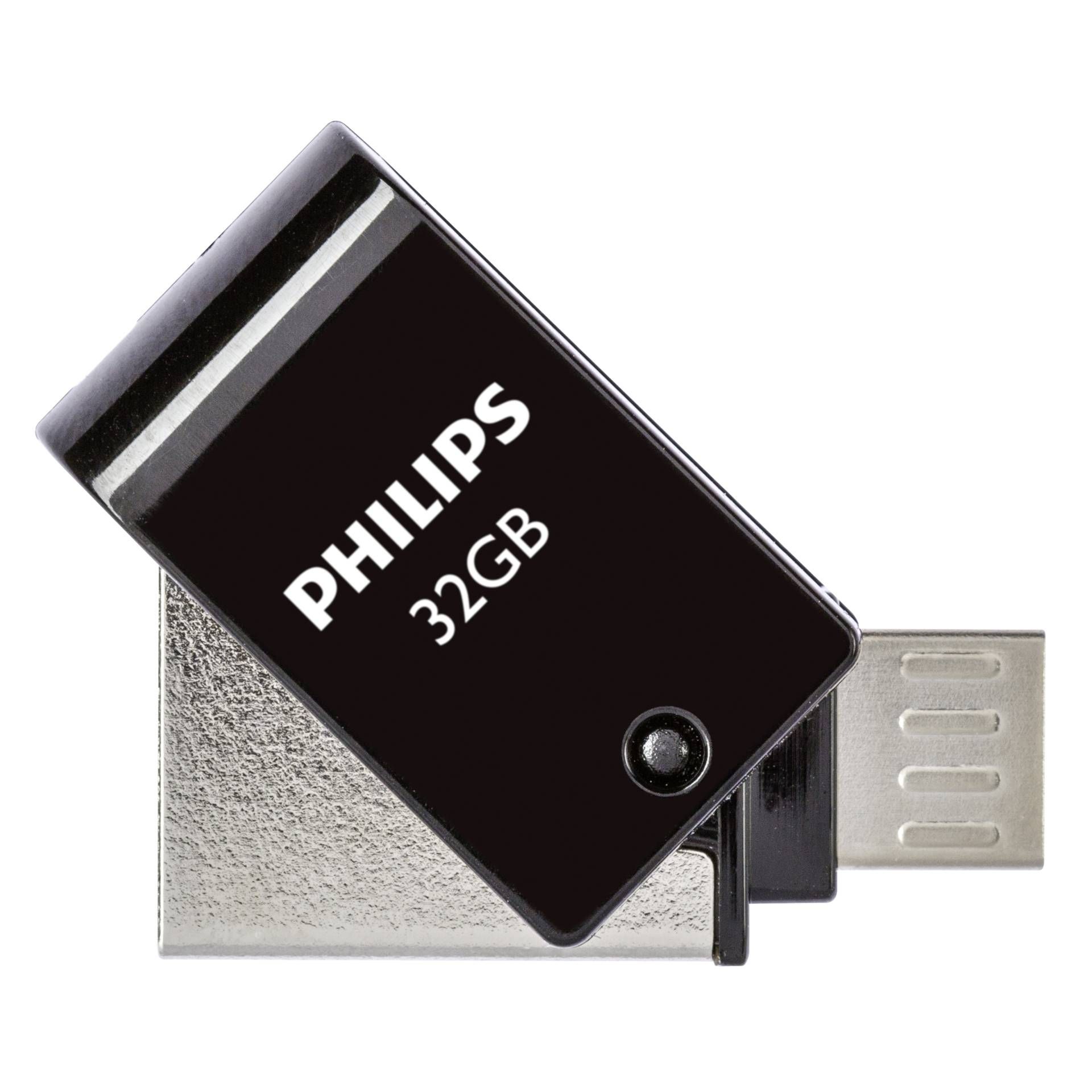 Philips 2 in 1 nero 32GB OTG microUSB + USB 2.0