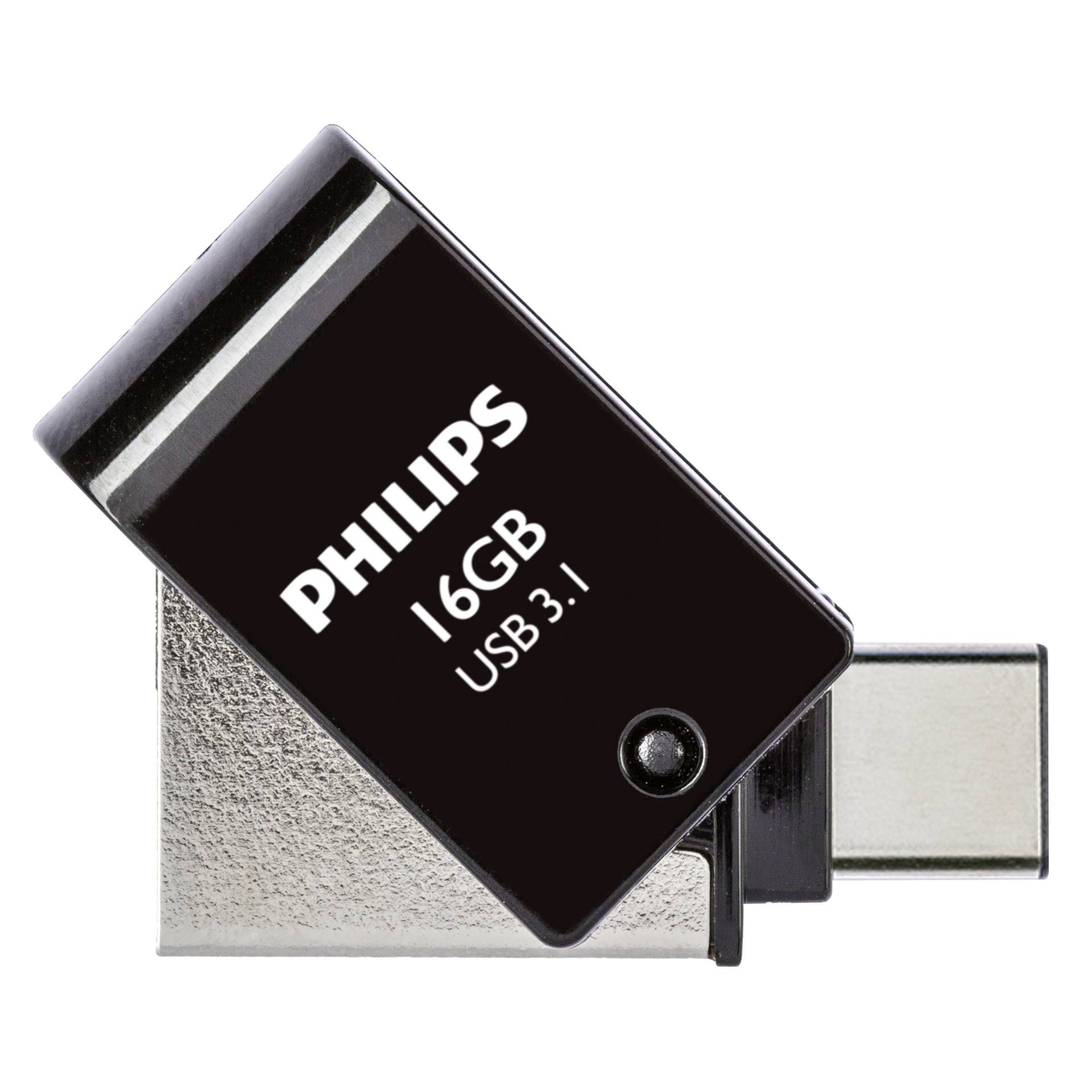 Philips 2 in 1 nero 16GB OTG USB C + USB 3.1