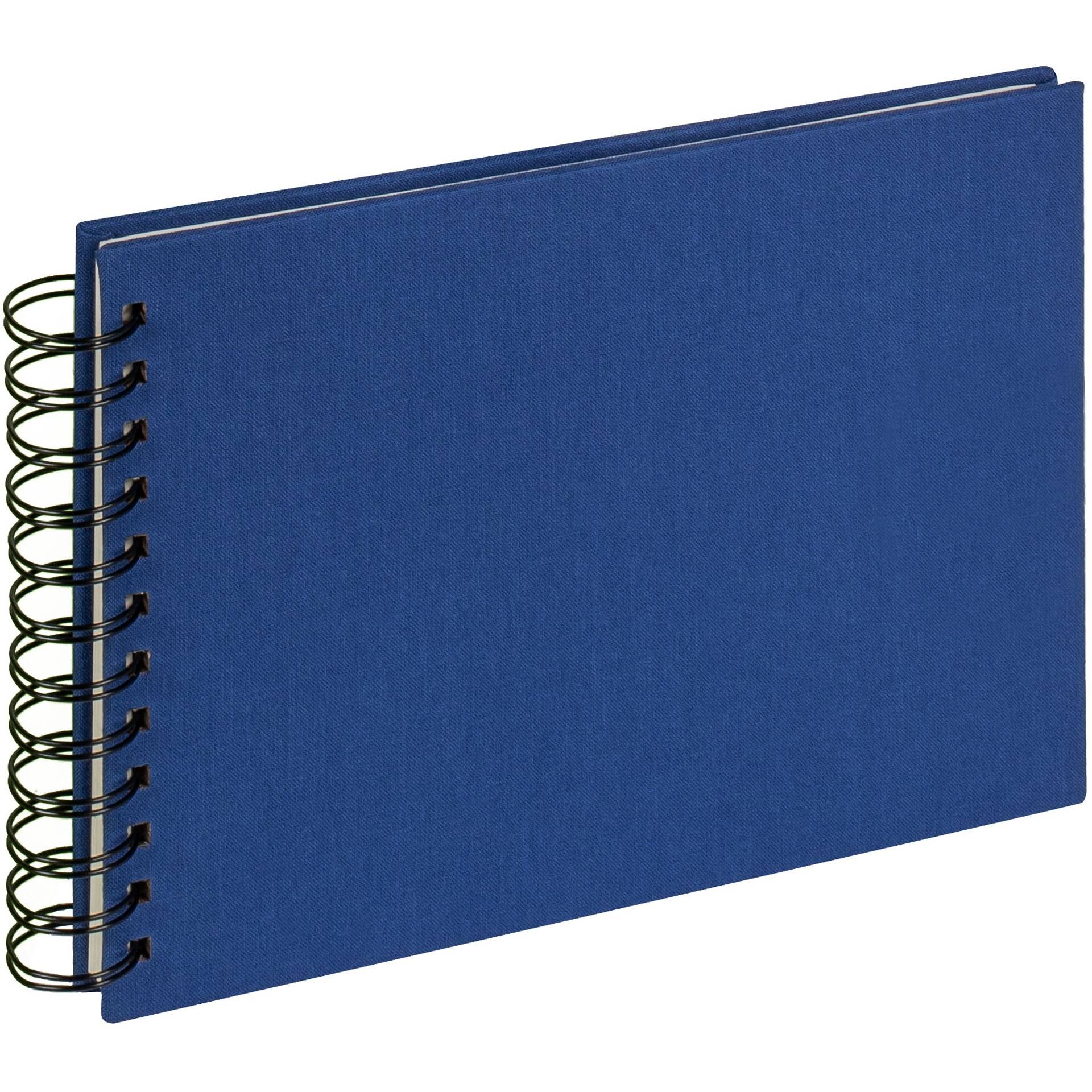 Walther Cloth blu 23x17 40 pagine album spirale SA509L