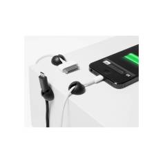 Bluelounge CableDrop Mini pacco set da 9 pz., nero 2