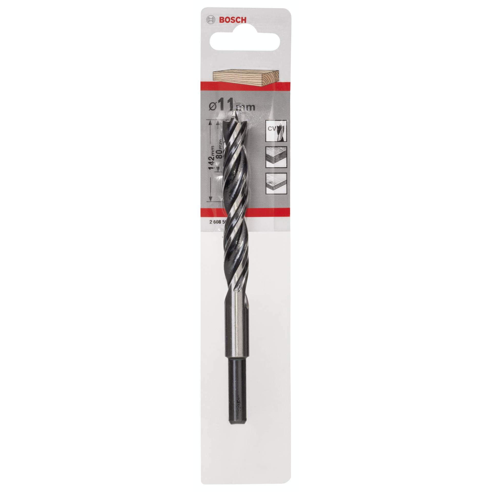 Bosch 1 punta a spirale per legno 11x89x142