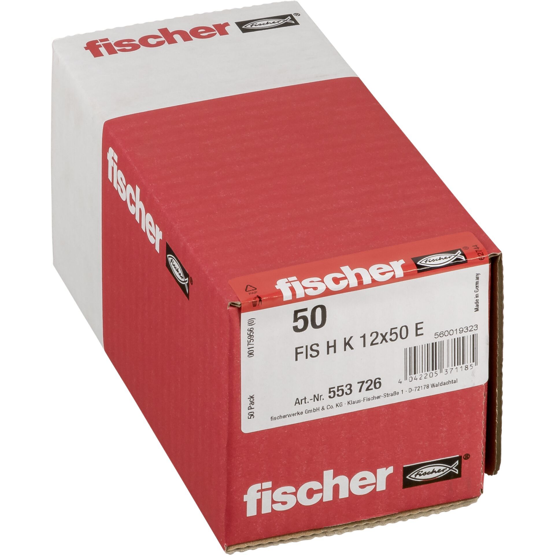 Fischer manicotto di ancoraggio FIS H 12x50 K E 50 pz.