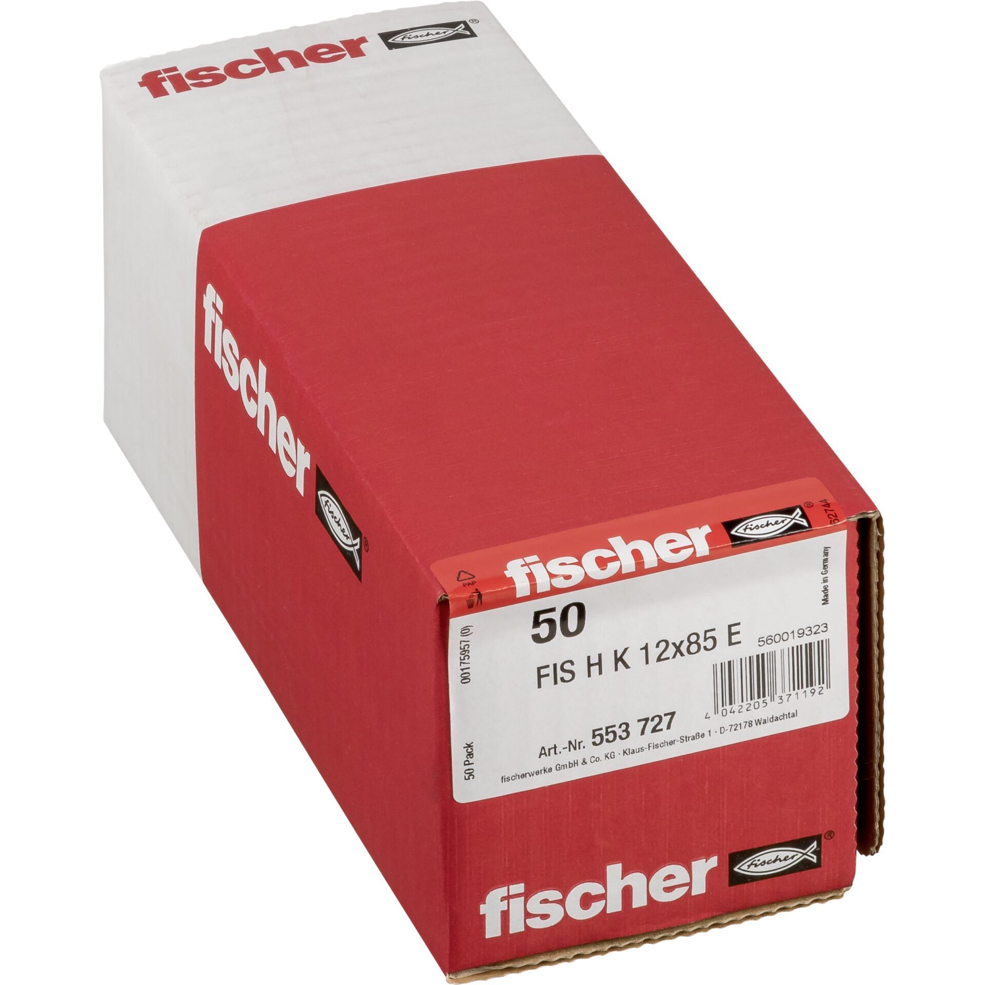 Fischer manicotto di ancoraggio FIS H 12x85 K E 50 pz.