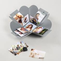 Walther Photo Gift Box  Surprise 8,5x8,5x13,5 grey FB280D 2