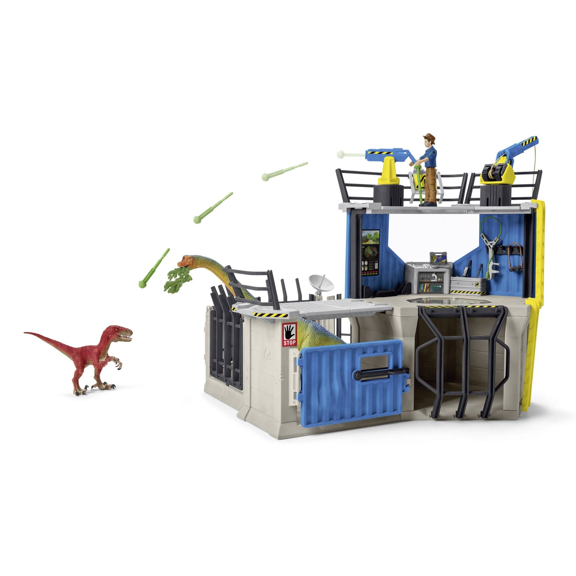 Schleich Dinosaurs      41462 Stazione di ricerca dinosauri