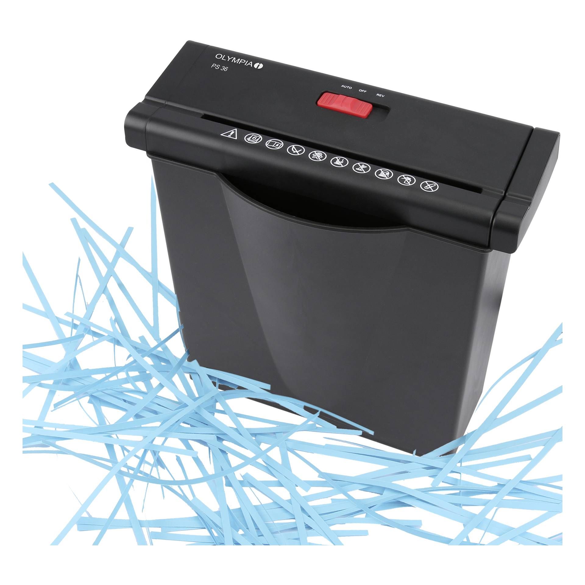 Olympia PS 36 Distruggidocumenti nero
