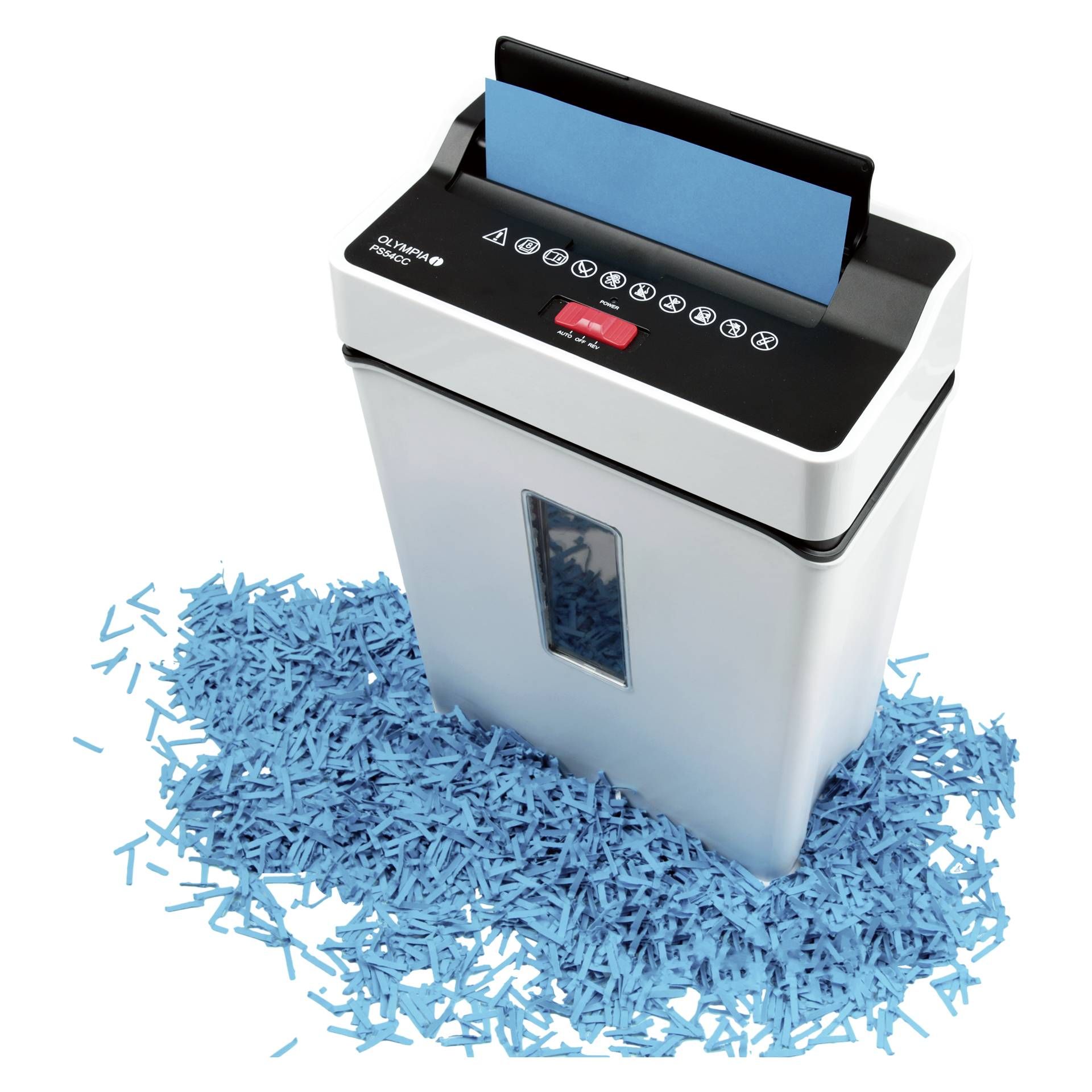 Olympia PS 54 CC distruggidocumenti bianco