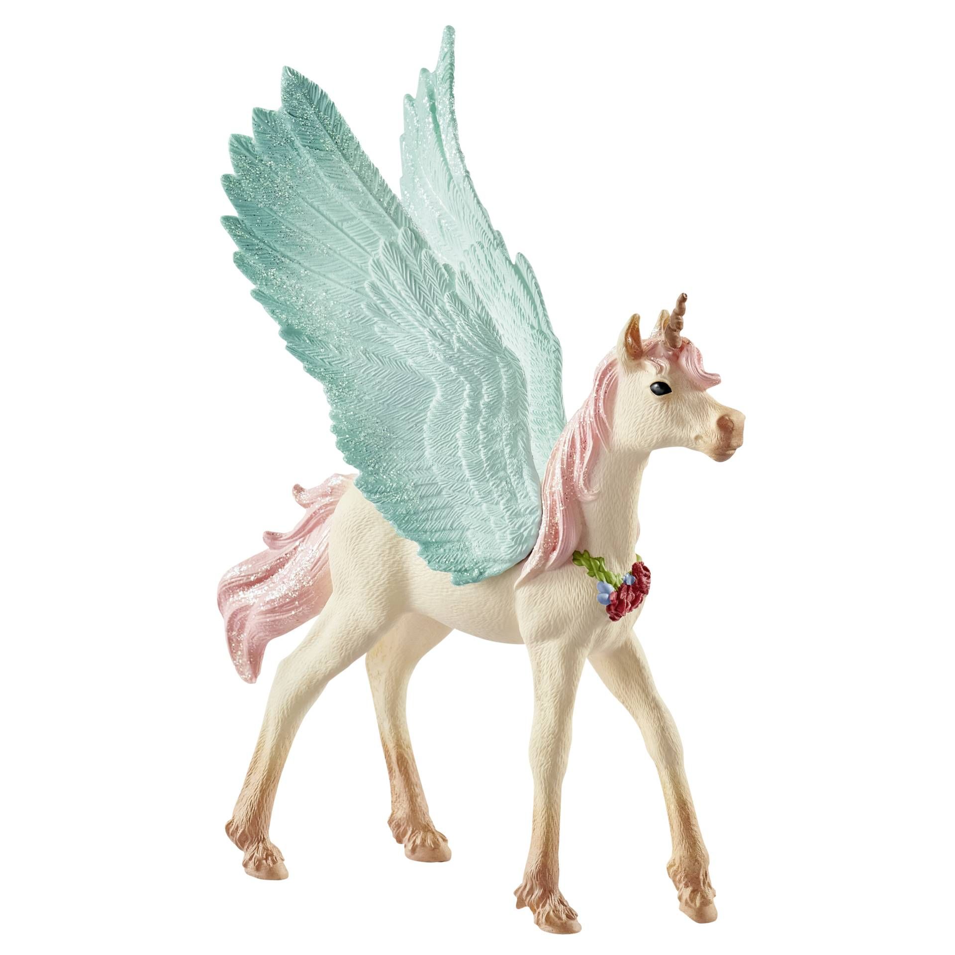 Schleich bayala 70575 Decorated Unicorn-Pegasus, puledro