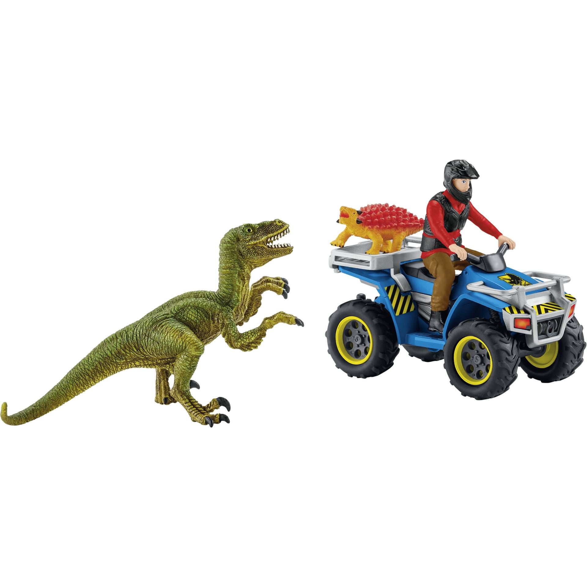 Schleich Dinosaurs         41466 Quad Escape from Velocirapt