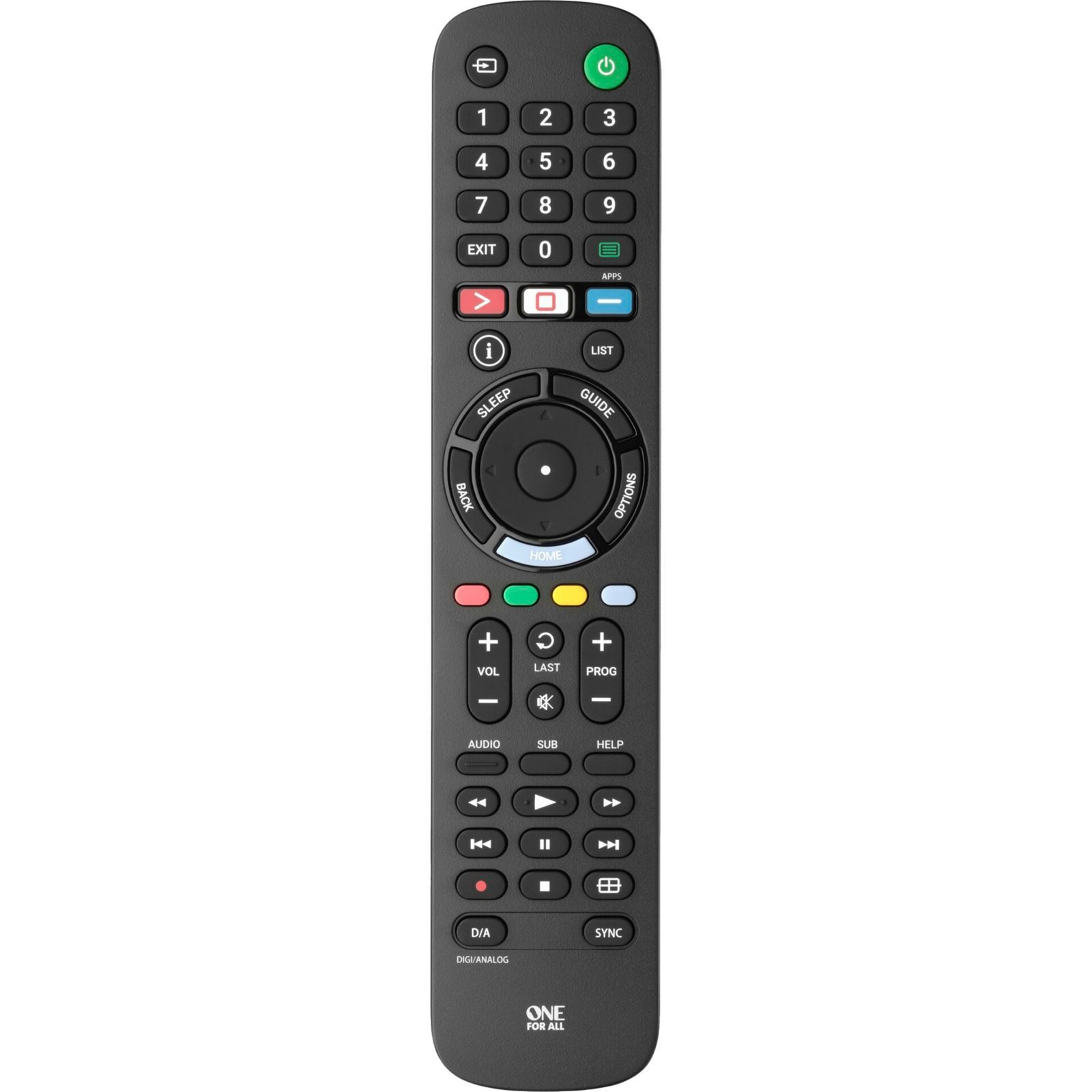 One for All Sony 2.0 Replacement Remote Control URC4912