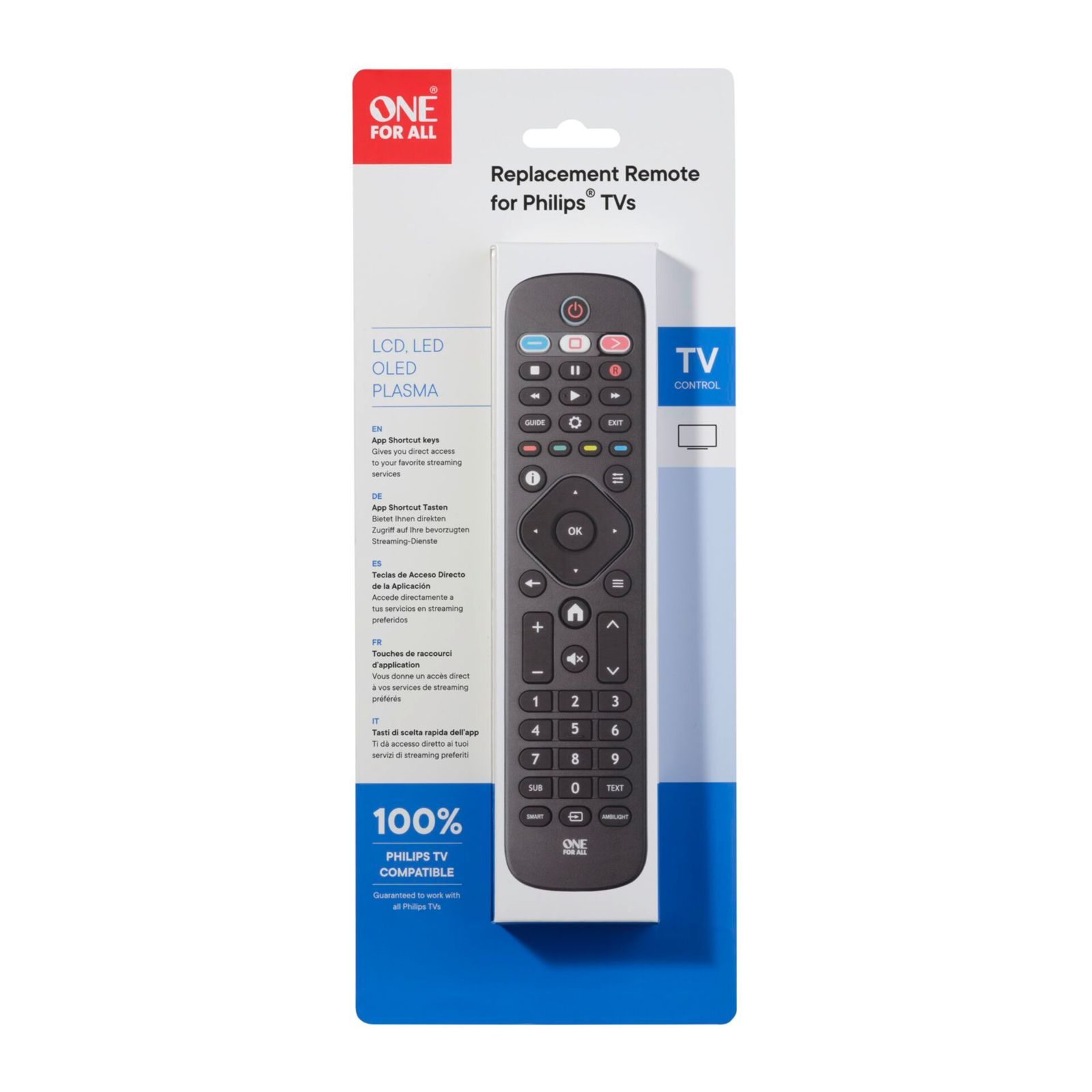 One for All Philips 2.0 Remote Control URC4913