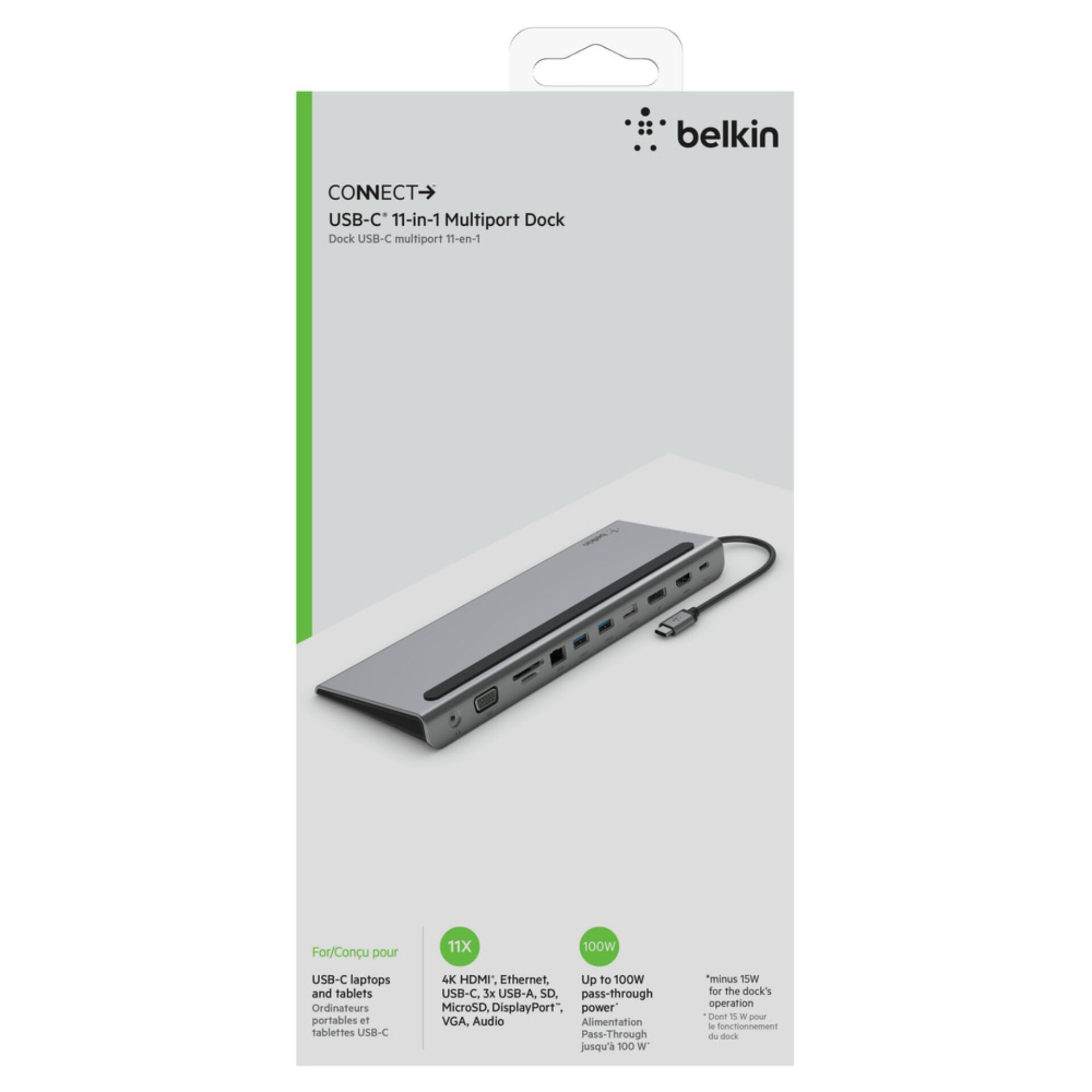 Belkin CONNECT USB-C 11-in-1 Multiport-Dock       INC004btSG