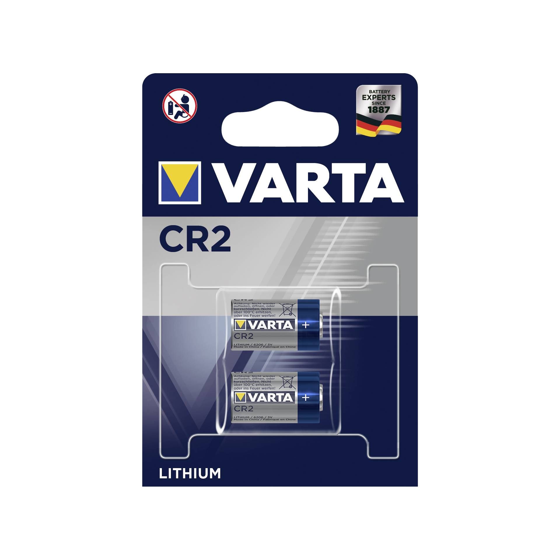 1x2 Varta Professional CR 2