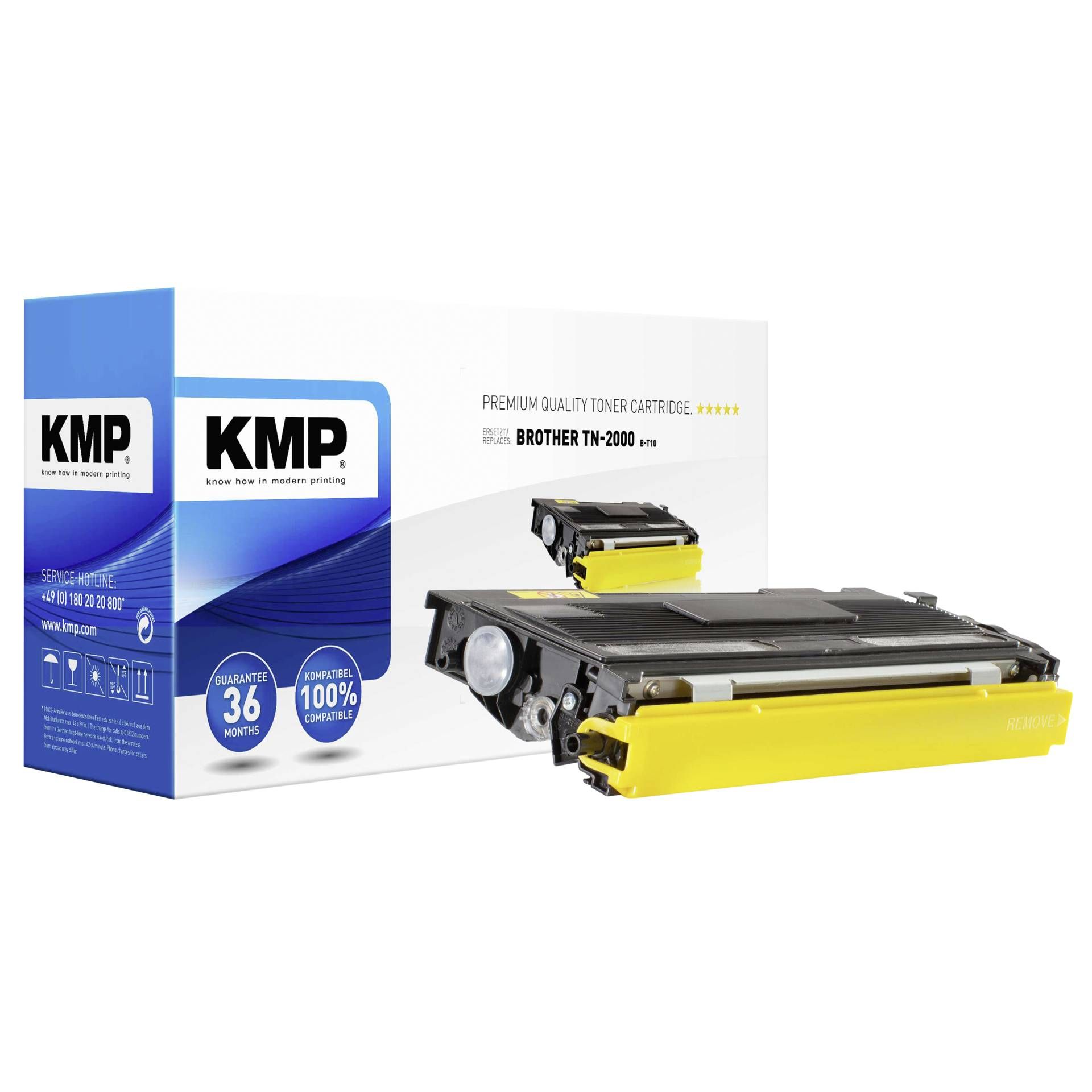 KMP B-T10 cartuccia nero compatibile con Brother TN-2000