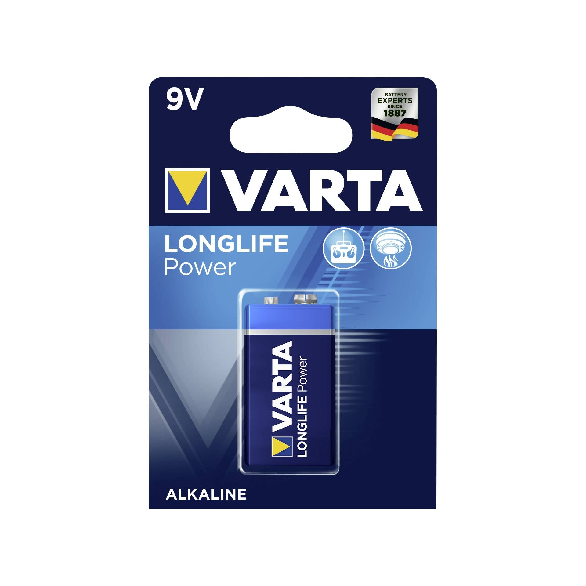 1 Varta High Energy 9V-Block 6 LR 61