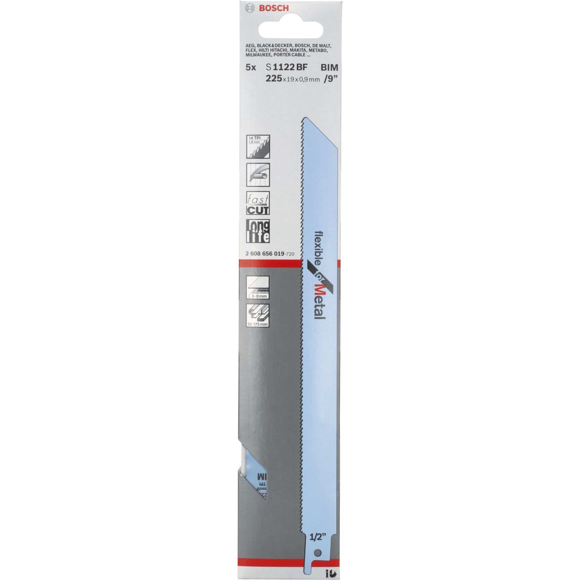 Bosch 5 lama sega gattuccio S 1122 BF