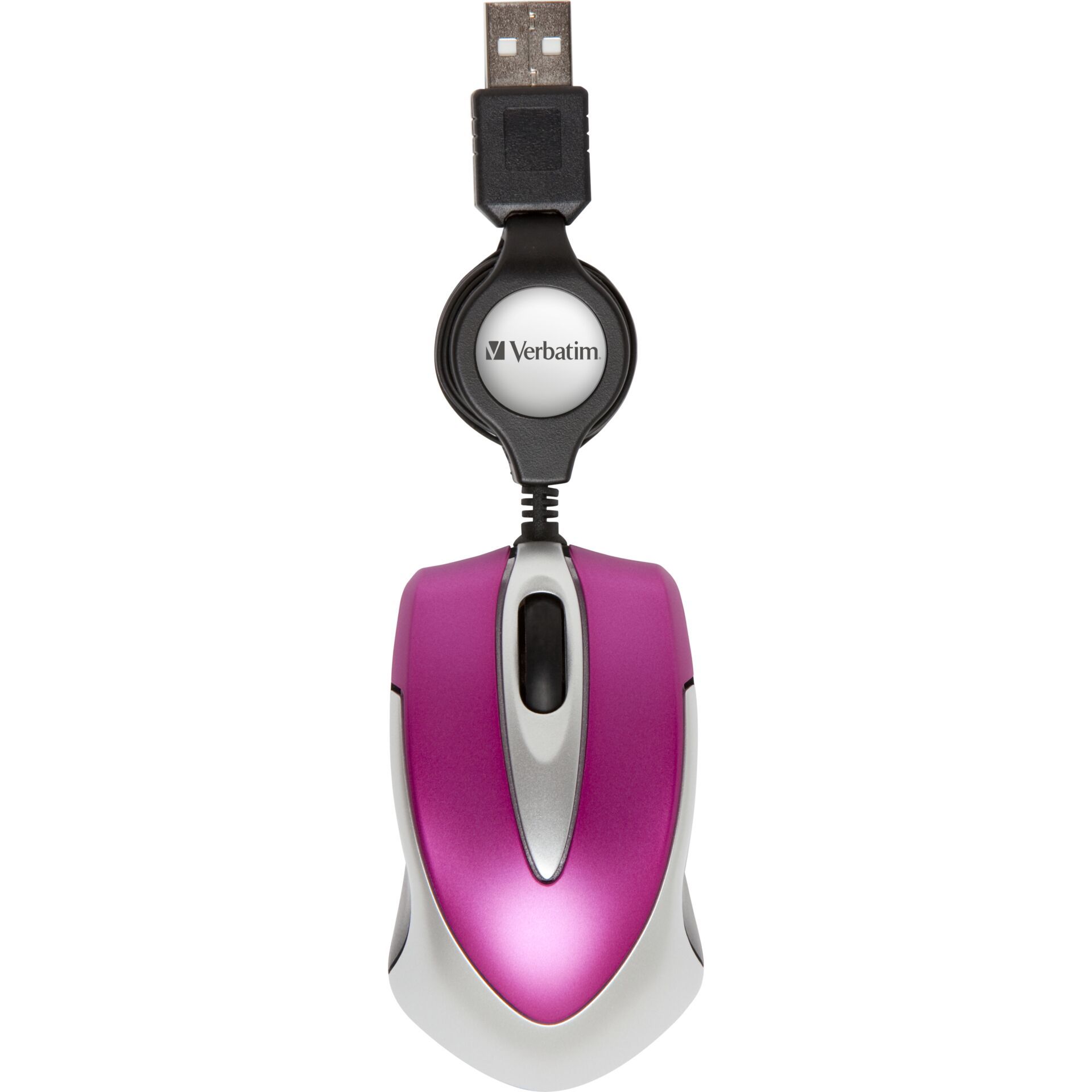 Verbatim Go Mini Optical Travel Mouse Hot Pink