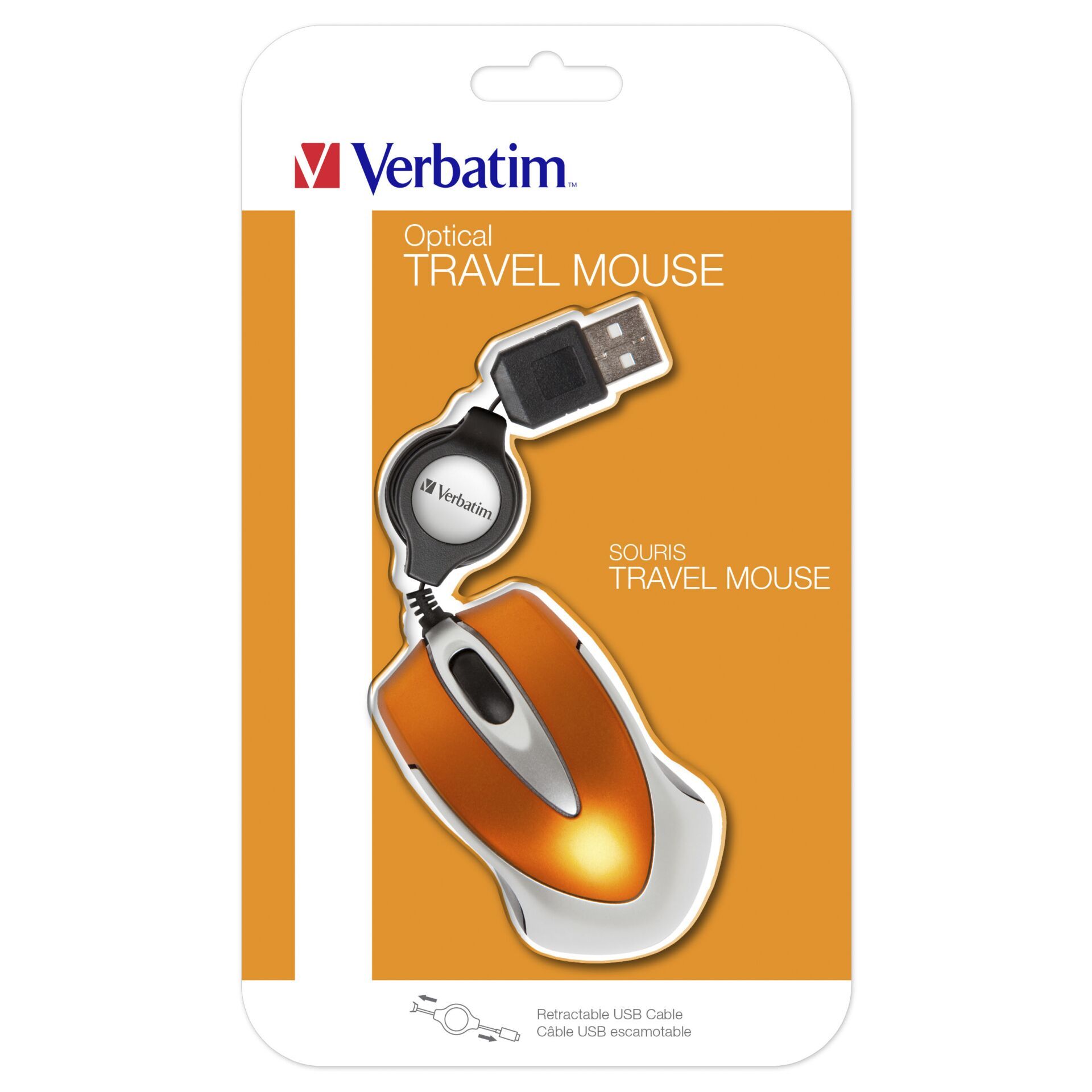 Verbatim Go Mini Optical Travel Mouse Hot Pink