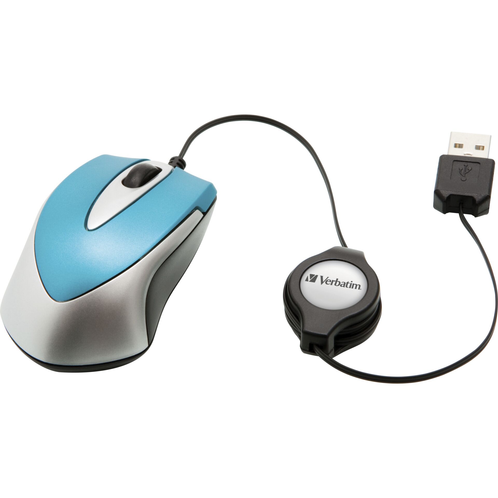 Verbatim Go Mini Optical Travel Mouse Caribbean