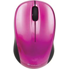 Verbatim Go Nano Wireless Mouse Hot Pink 2