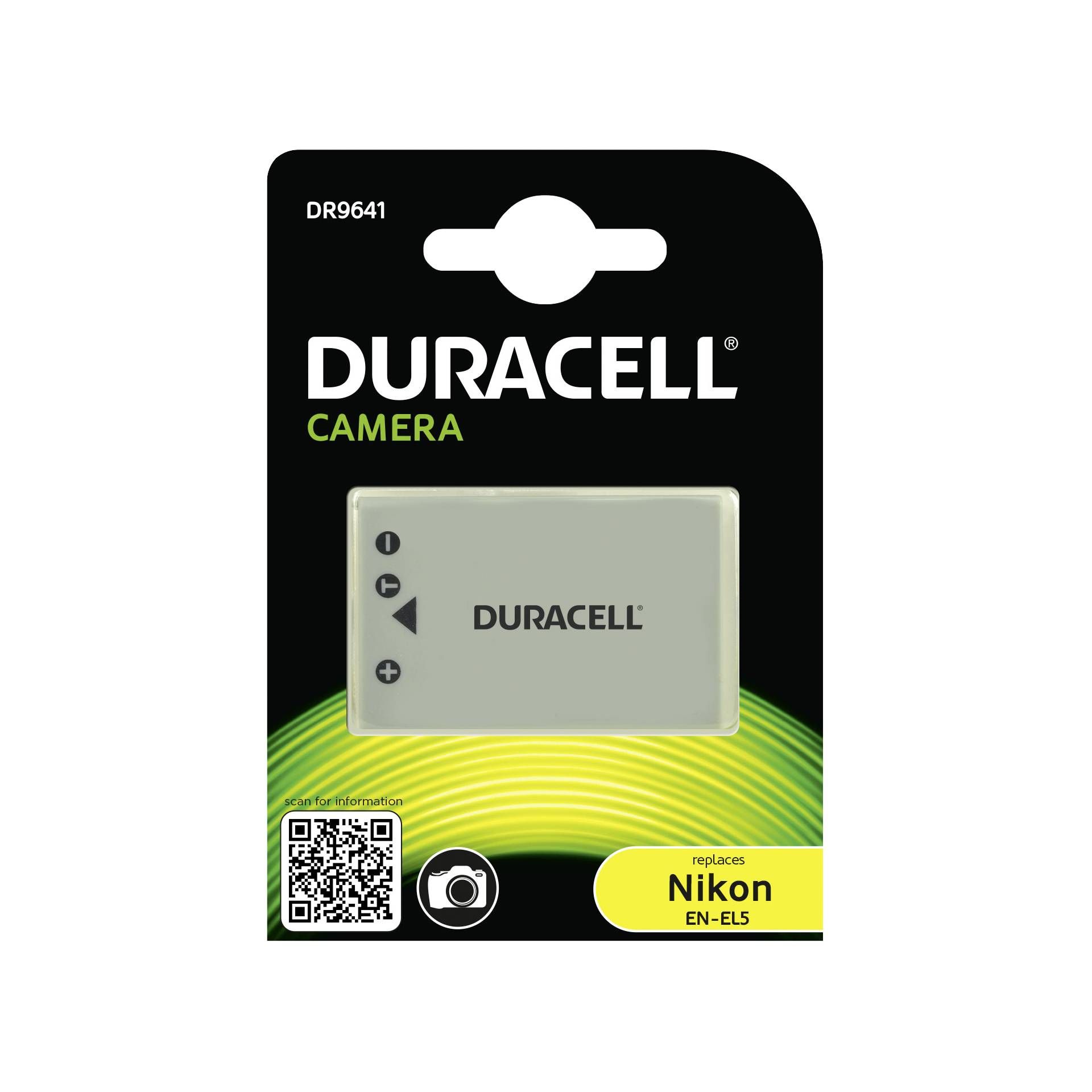 Duracell Li-Ion batt. 1180 mAh per Nikon EN-EL5