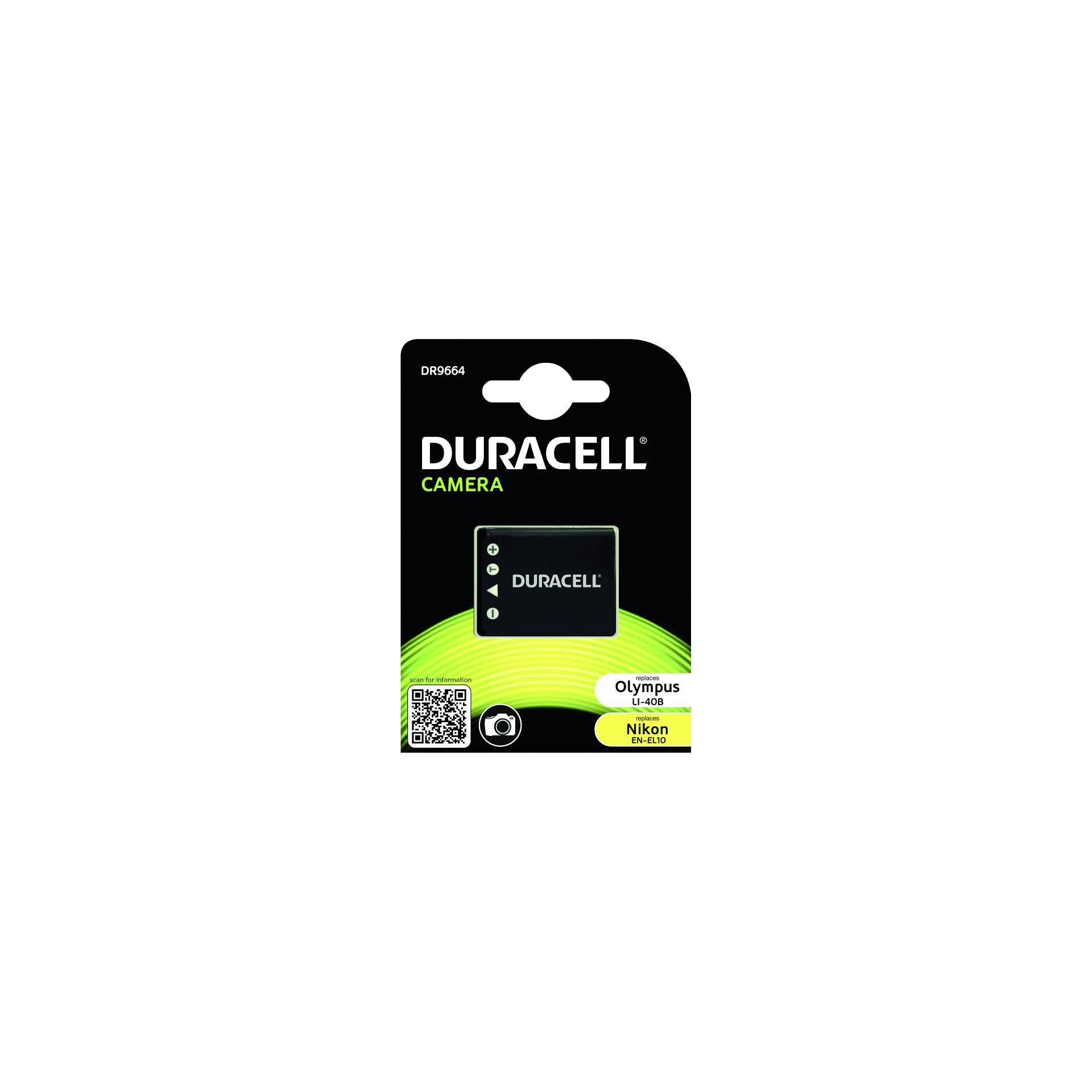 Duracell Li-Ion 700 mah per Olympus Li-40B Nikon EN-EL10