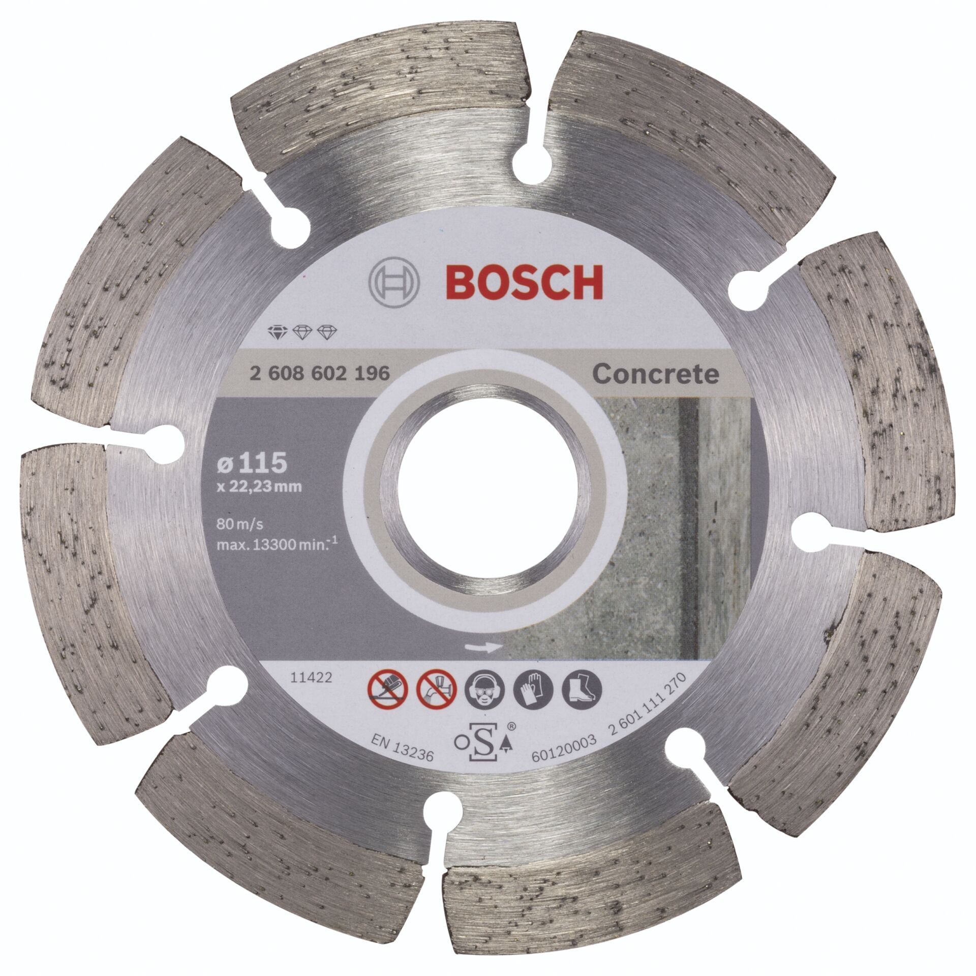 Bosch DIA-TS 115x22,23 Standard For Concrete
