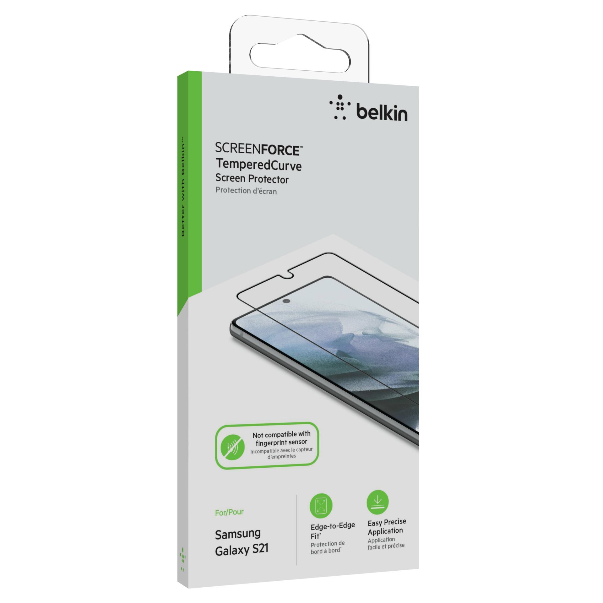 Belkin ScreenForce TemperedCurve Samsung Galaxy S21   OVB018