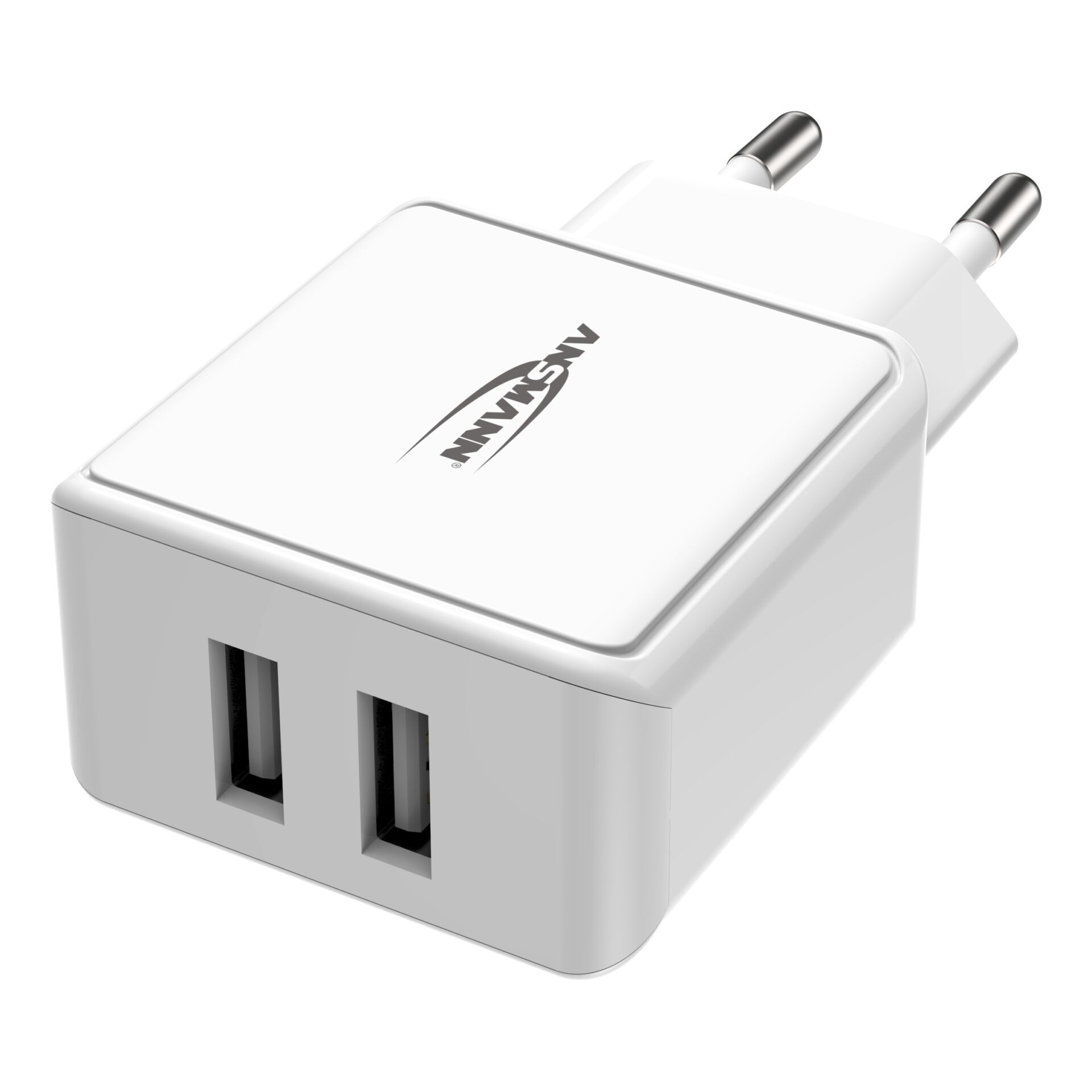 Ansmann Home Charger HC212 2xUSB 2400mA white