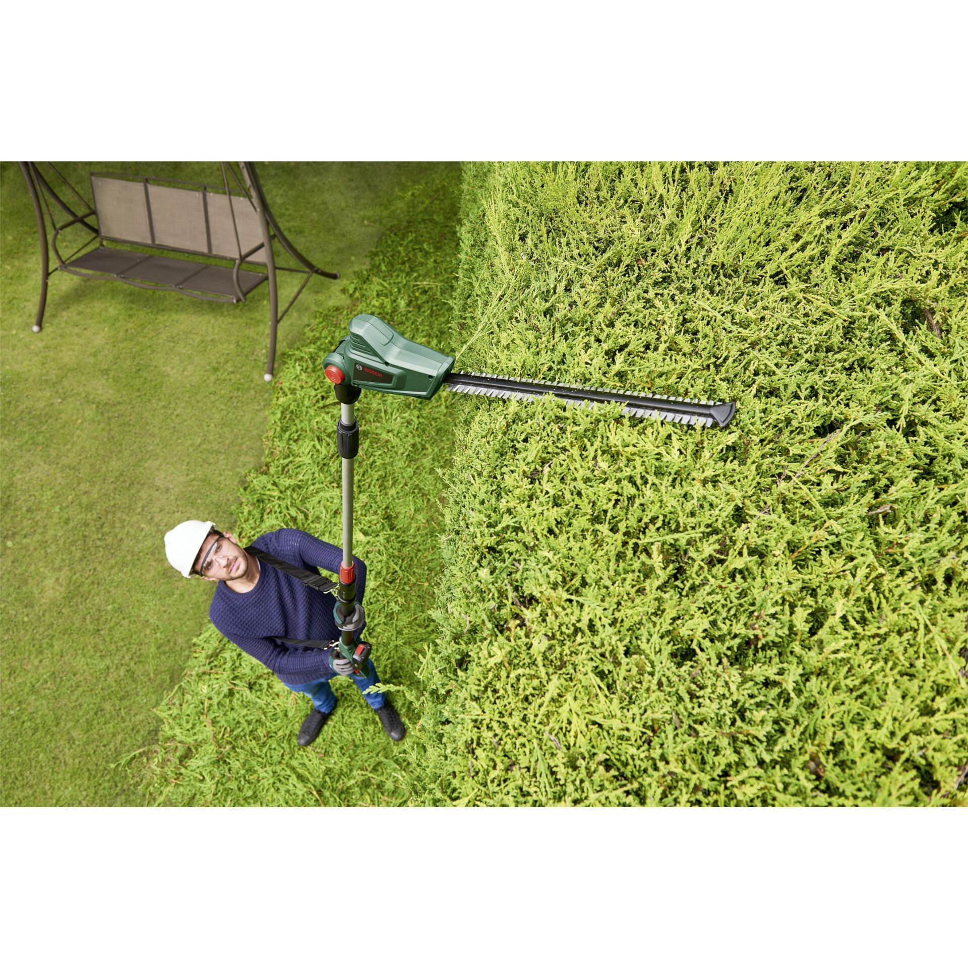 Bosch UniversalHedgePole 18 Cordless Telescopic HedgeTrimmer