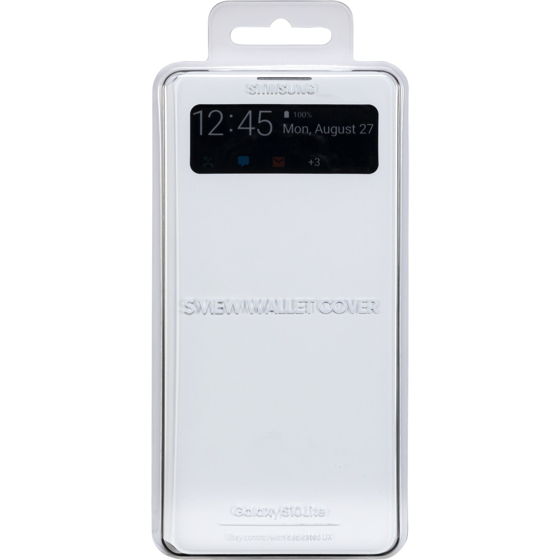 Samsung S View Wallet Cover G770F Galaxy S10 Lite bianco