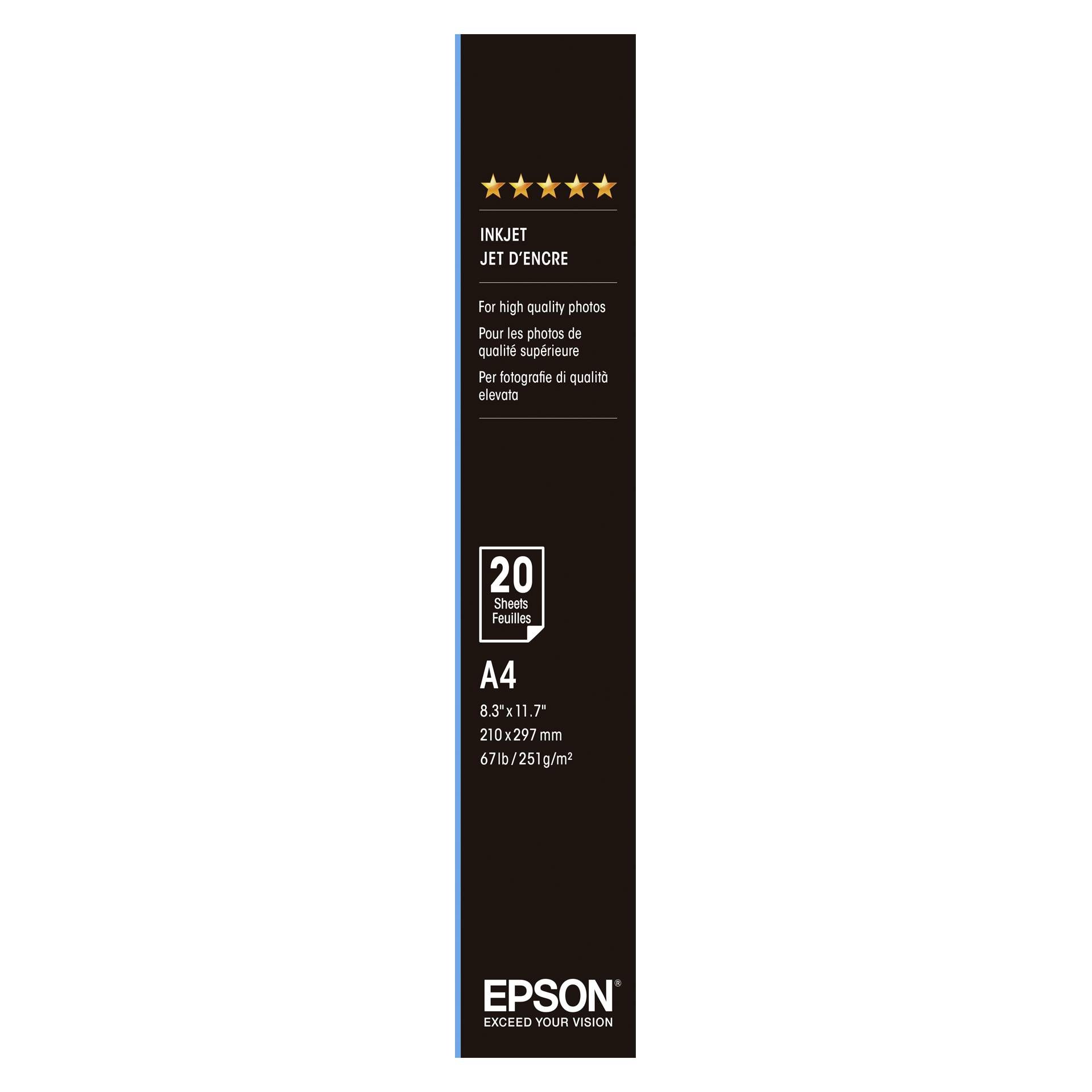 Epson Premium Semigloss Photo A 4, 251 g, 20 fogli    S 0413