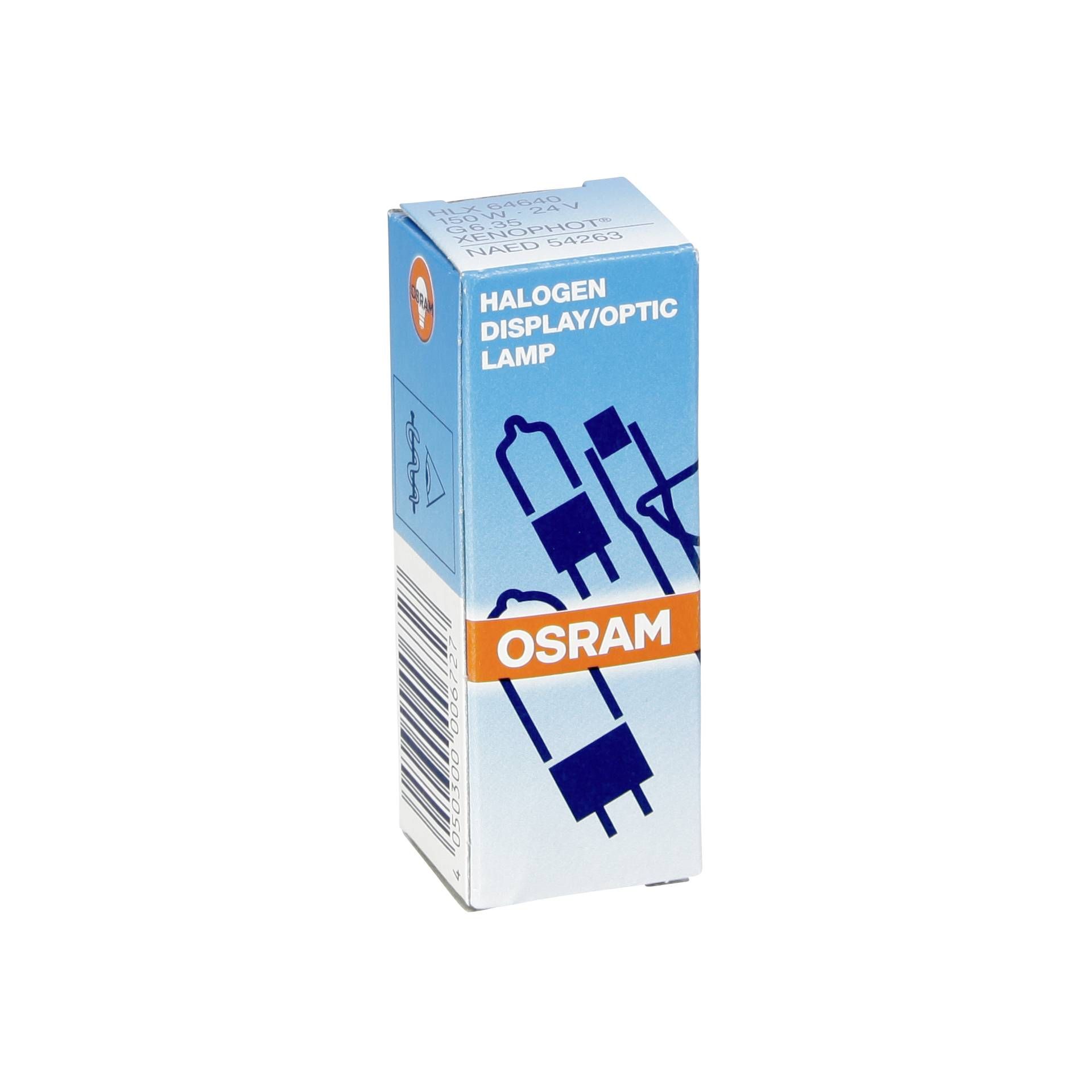 Osram alogena HLX lampada G6.35 senza Reflector 150W 24V 600