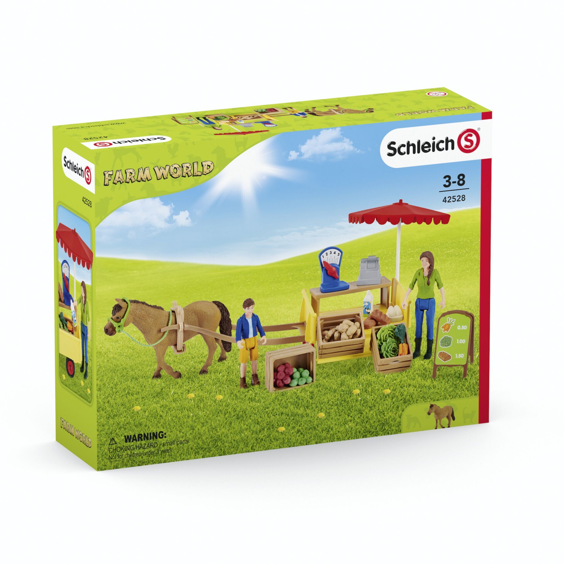 Schleich Farm World        42528 Mobiler Farm Stand