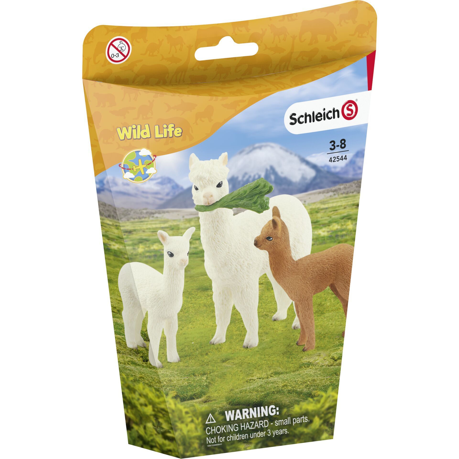 Schleich Wild Life         42544 Alpakafamilie