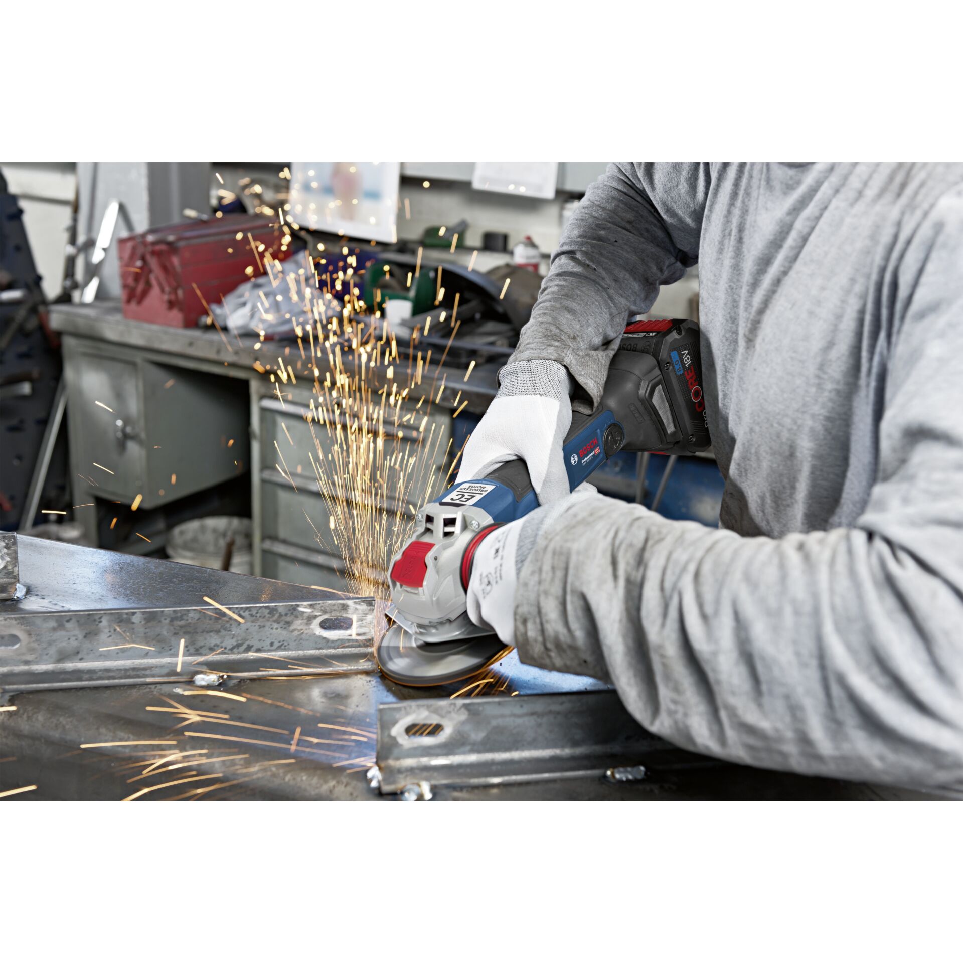 Bosch GWX 18V-10 solo CLC Smerigliatrice angolare a batt.
