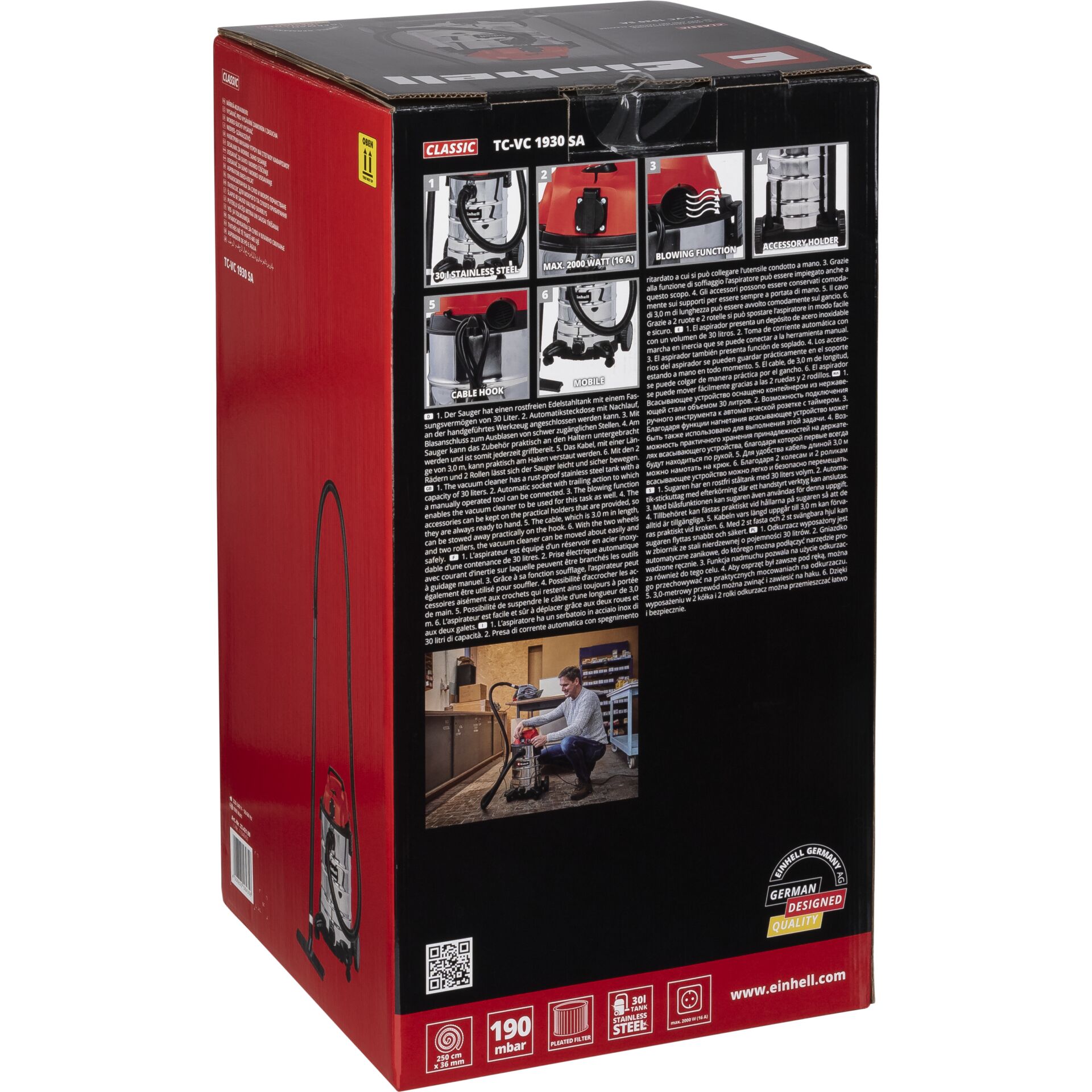 Einhell TC-VC 1930 SA Wet & Dry Vacuum Cleaner