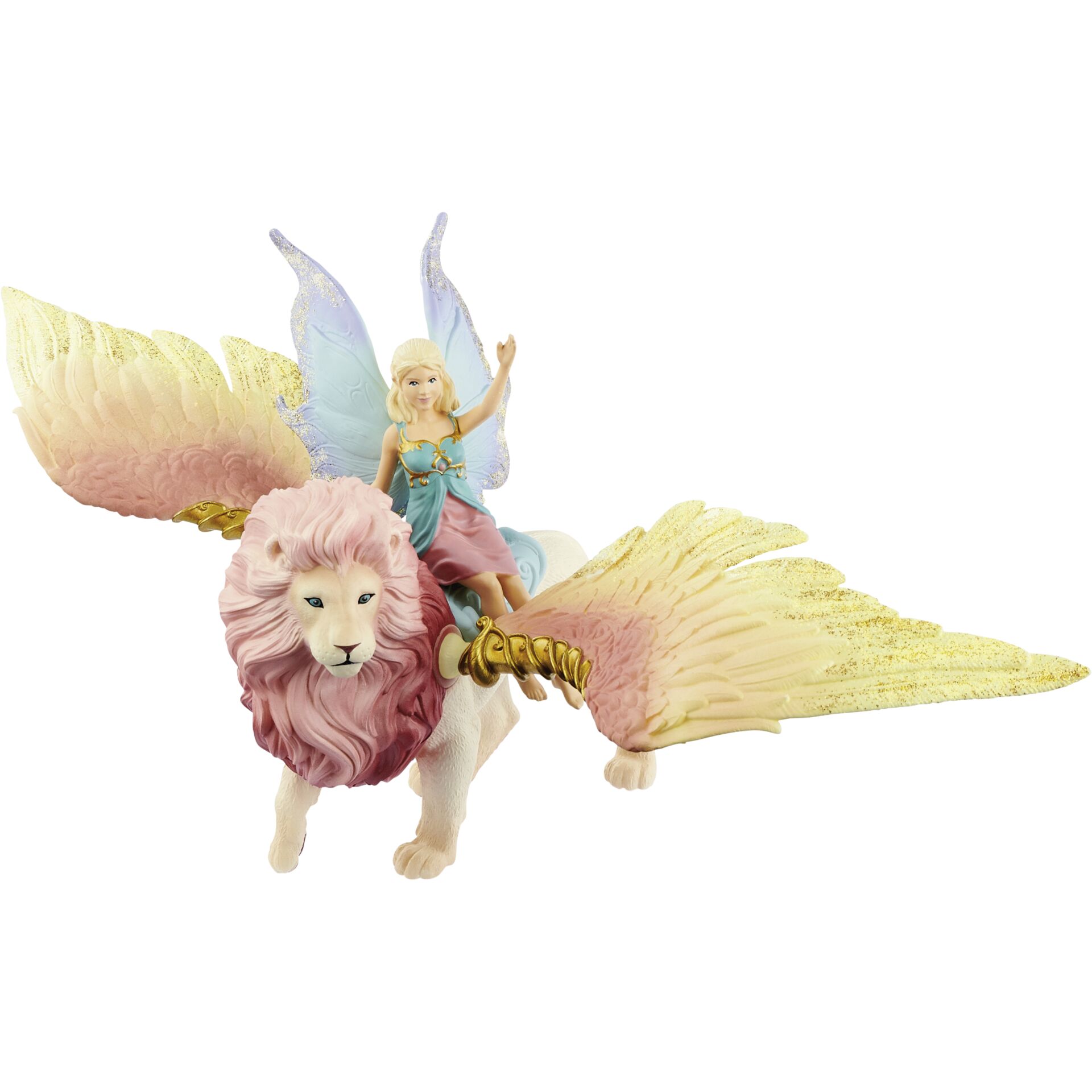 Schleich bayala            70714 Elfe auf geflügeltem Löwe
