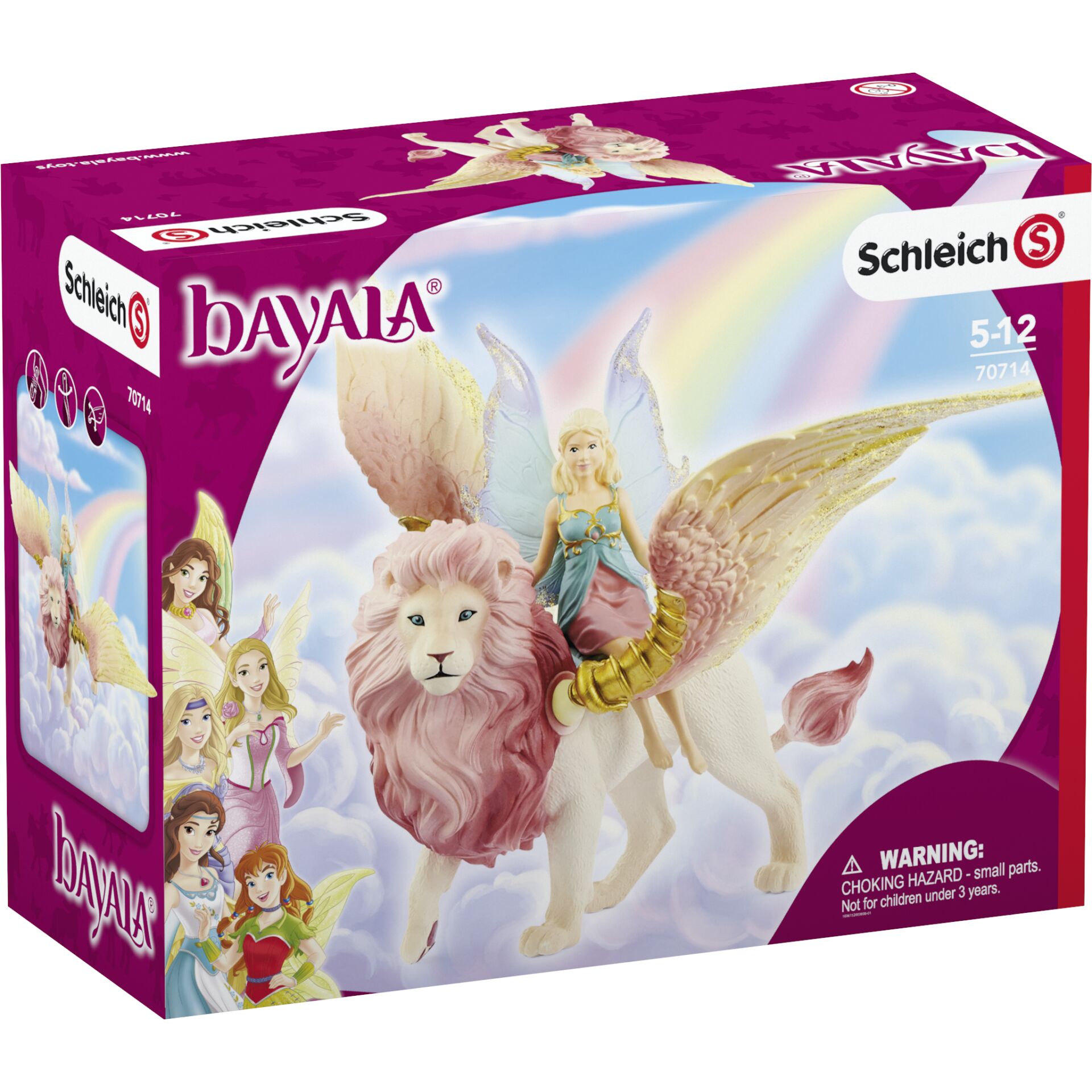 Schleich bayala            70714 Elfe auf geflügeltem Löwe
