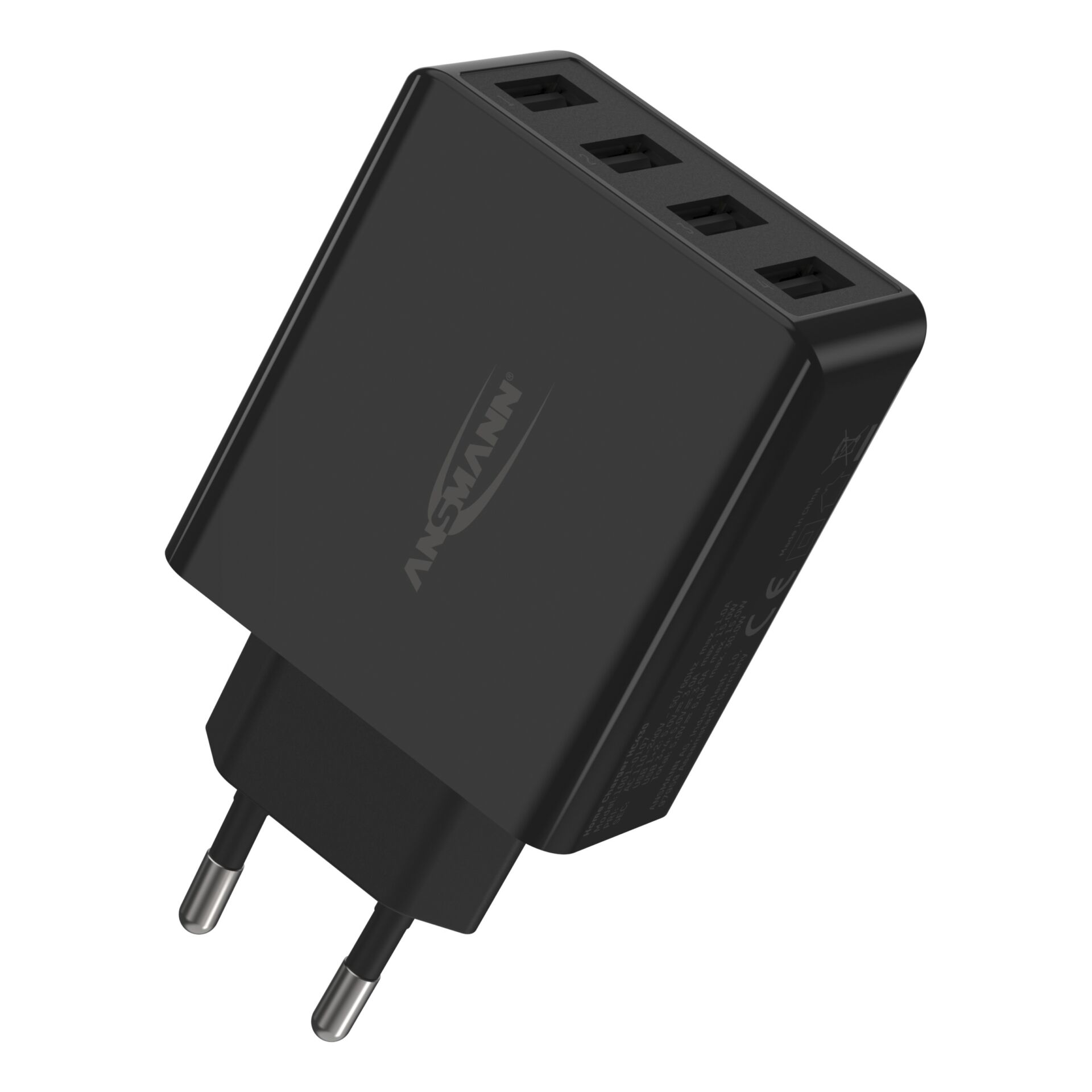 Ansmann Home caricabatt. HC430 4xUSB 3000mA nero