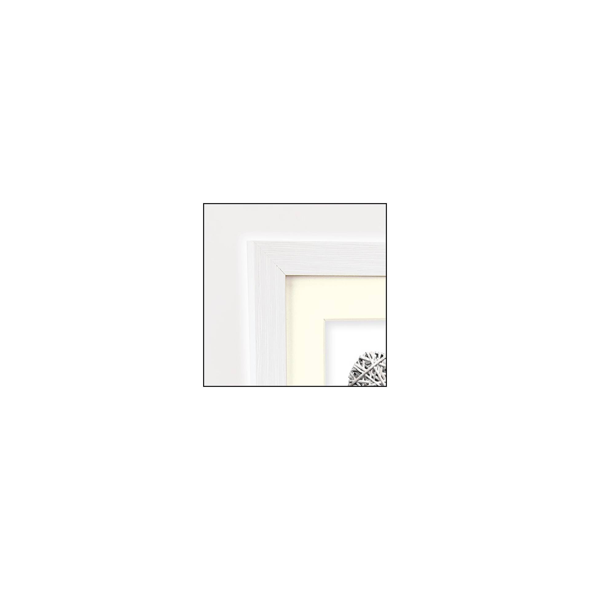 ZEP Regent 4 Passepartout  20x30 legno cornice bianco V32234