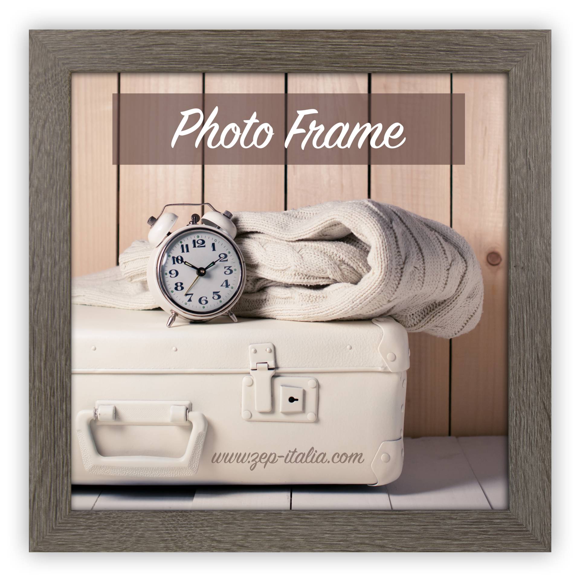 ZEP Nelson 6 bian./marr. 20x20 legno cornice V21205